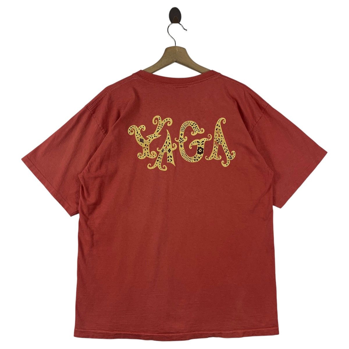 Vintage Vintage 90s YAGA Surfing Big logo tee Size US XL / EU 56 / 4 - 1 Thumbnail