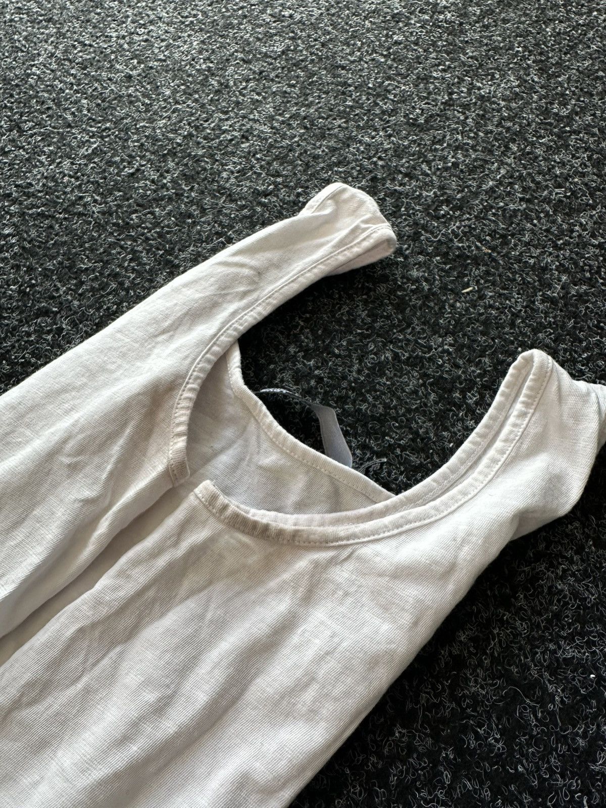 Love Moschino × Vintage 🚨 VINTAGE MOSCHINO DISTRESSED BLANC TANK TOP Y2K RARE SK8 Size M / US 6-8 / IT 42-44 - 15 Thumbnail