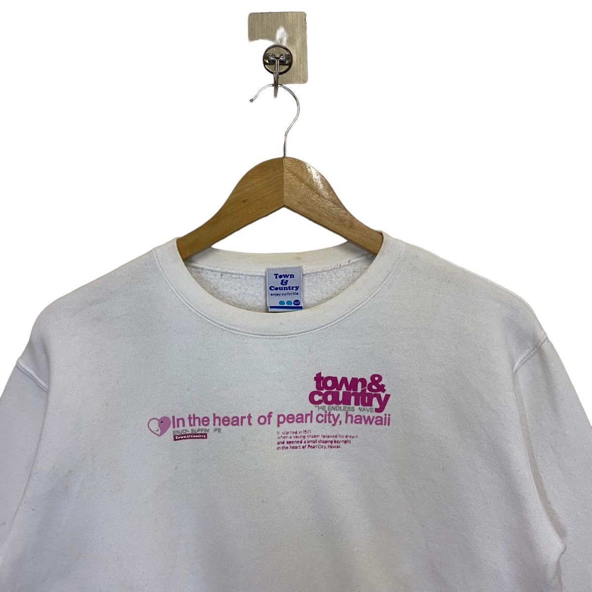 Vintage Vintage T&C Big Logo Crewneck Sweatshirt Size S Size US S / EU 44-46 / 1 - 6 Thumbnail