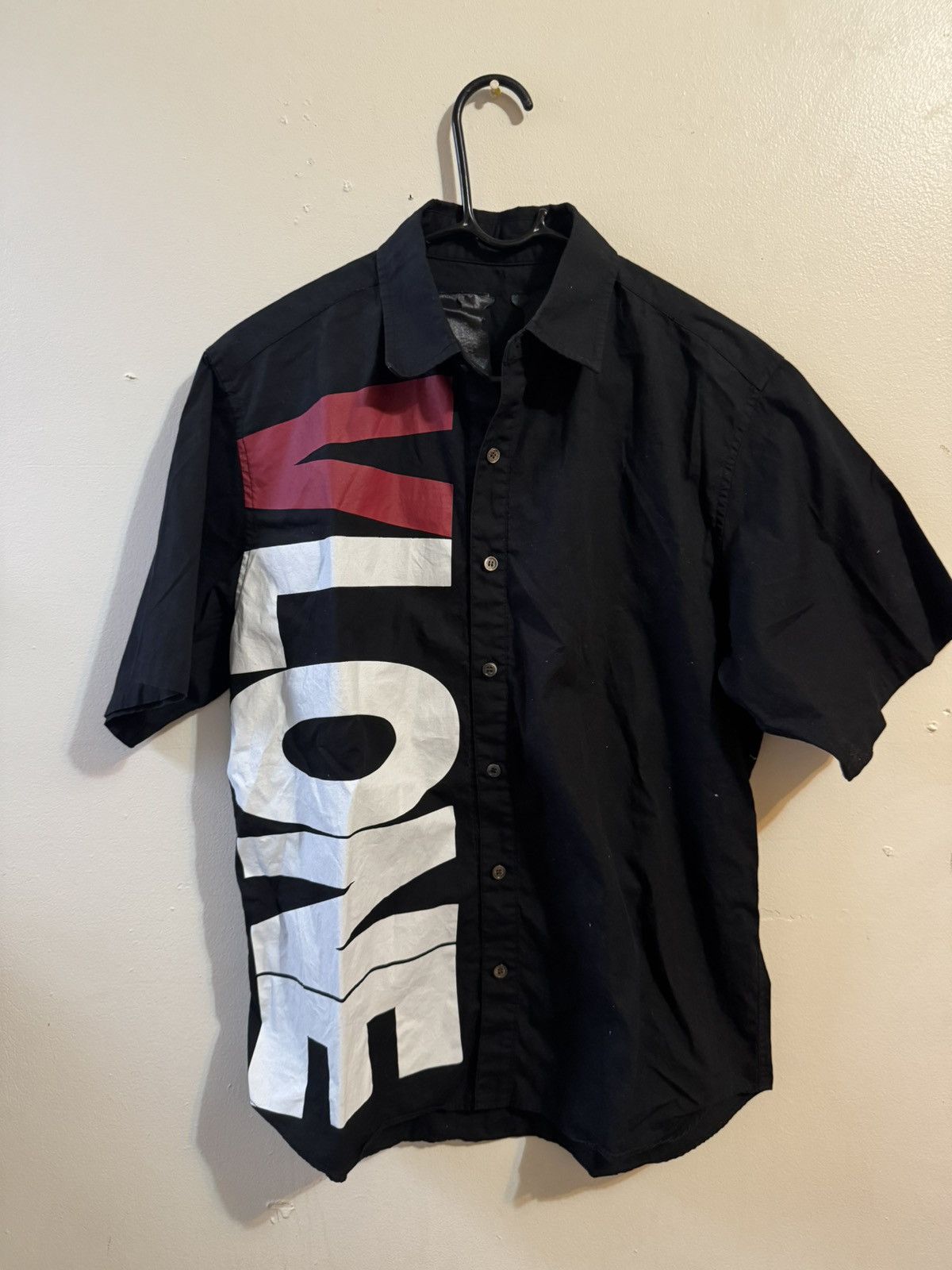 Vlone Vlone Sideways Button Up Shirt Size US M / EU 48-50 / 2 - 1 Thumbnail