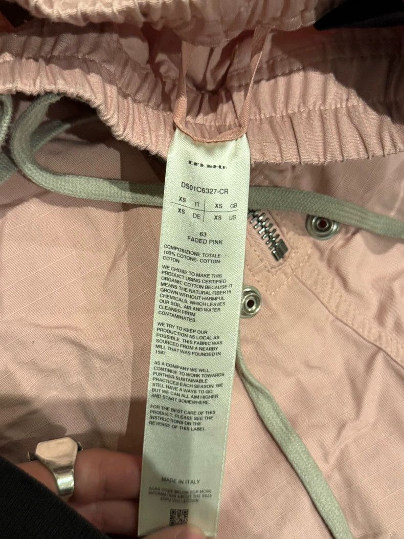 Rick Owens RICK OWENS size xs Pink geth Bela zip button pants Size US 28 / EU 44 - 4 Thumbnail