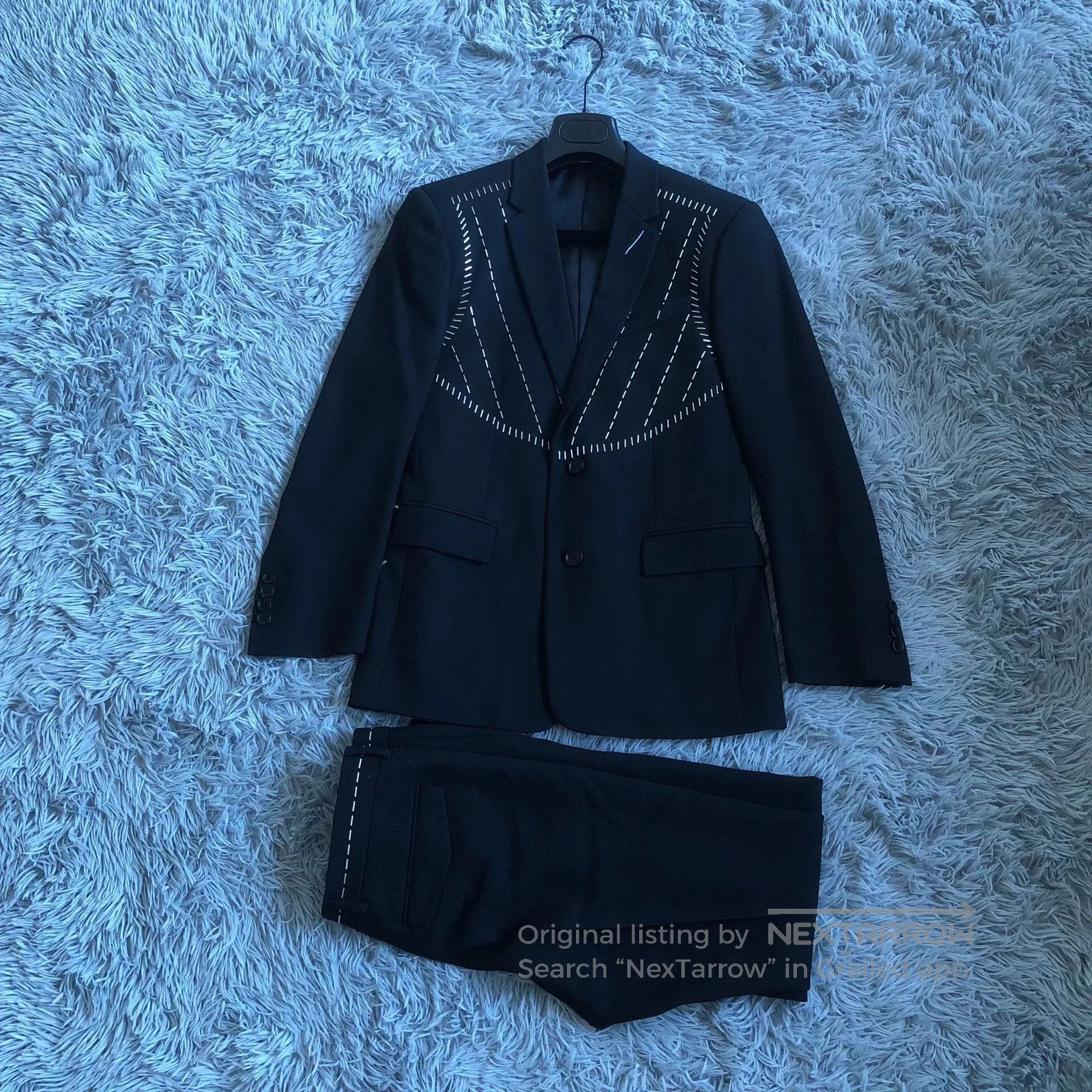 Dior Dior Homme 17FW Stapler Suit. Size US S / EU 44-46 / 1 - 1 Thumbnail