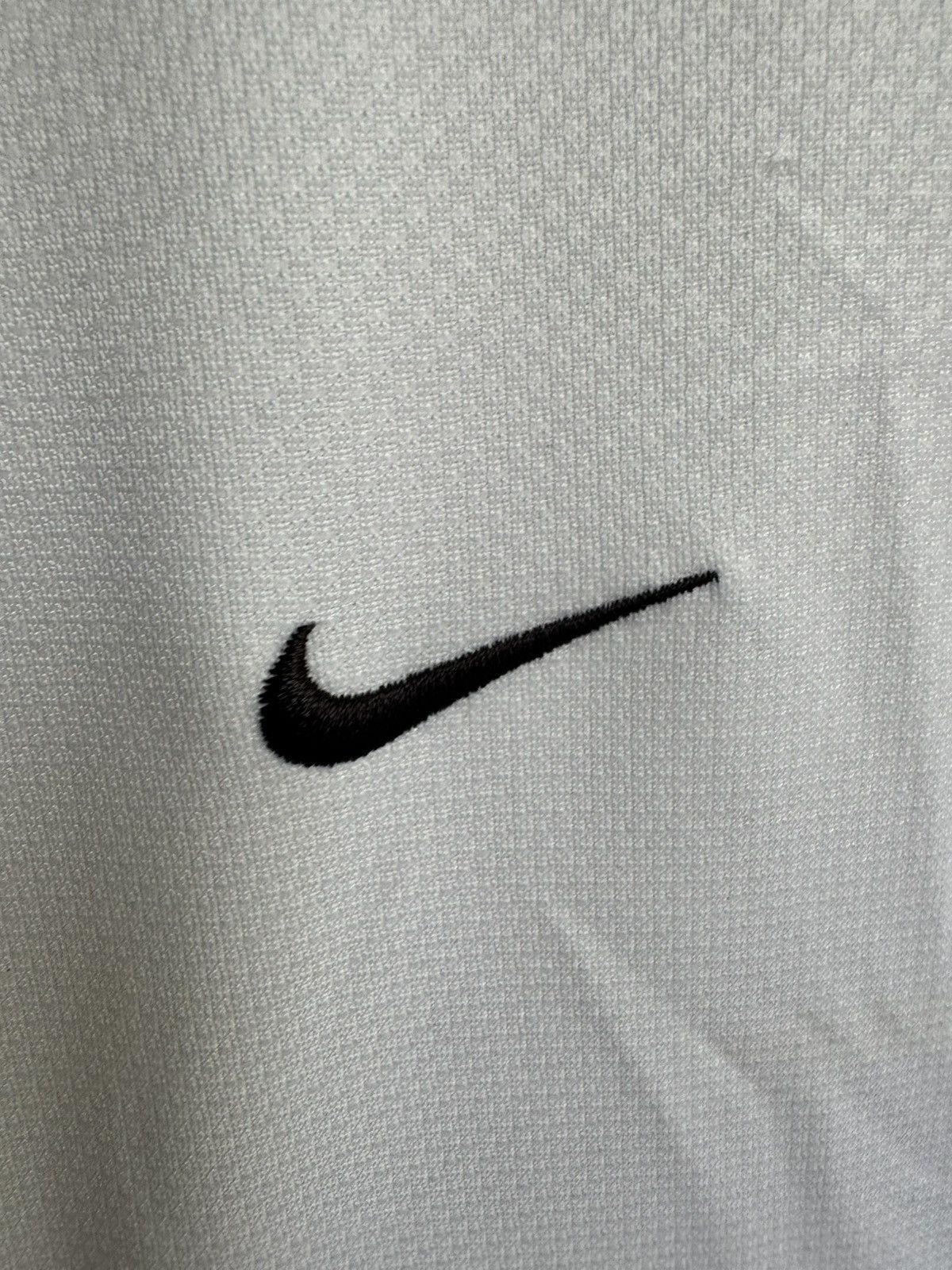 Nike × Vintage Rare Vintage Tee Nike Logo Swoosh Mesh Drill Y2K Size US XL / EU 56 / 4 - 2 Thumbnail