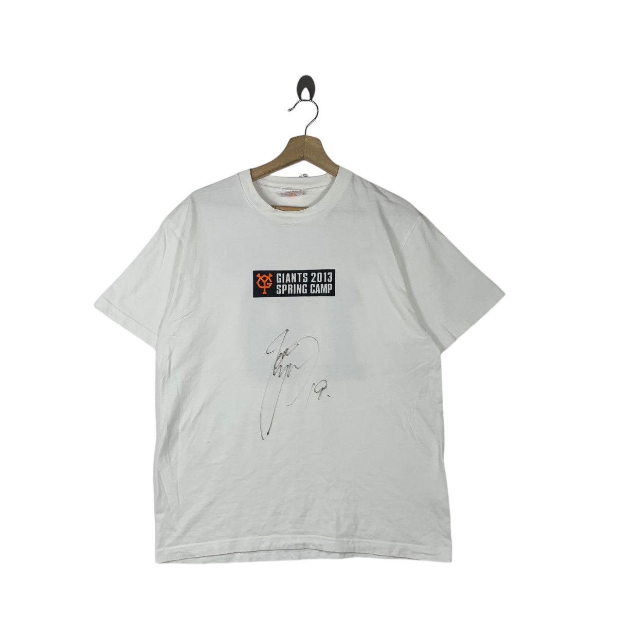 Giant GIANTS 2013 TOMOYUKI SUGANO Signature Tee Shirt Top 2013 Size US M / EU 48-50 / 2 - 1 Thumbnail