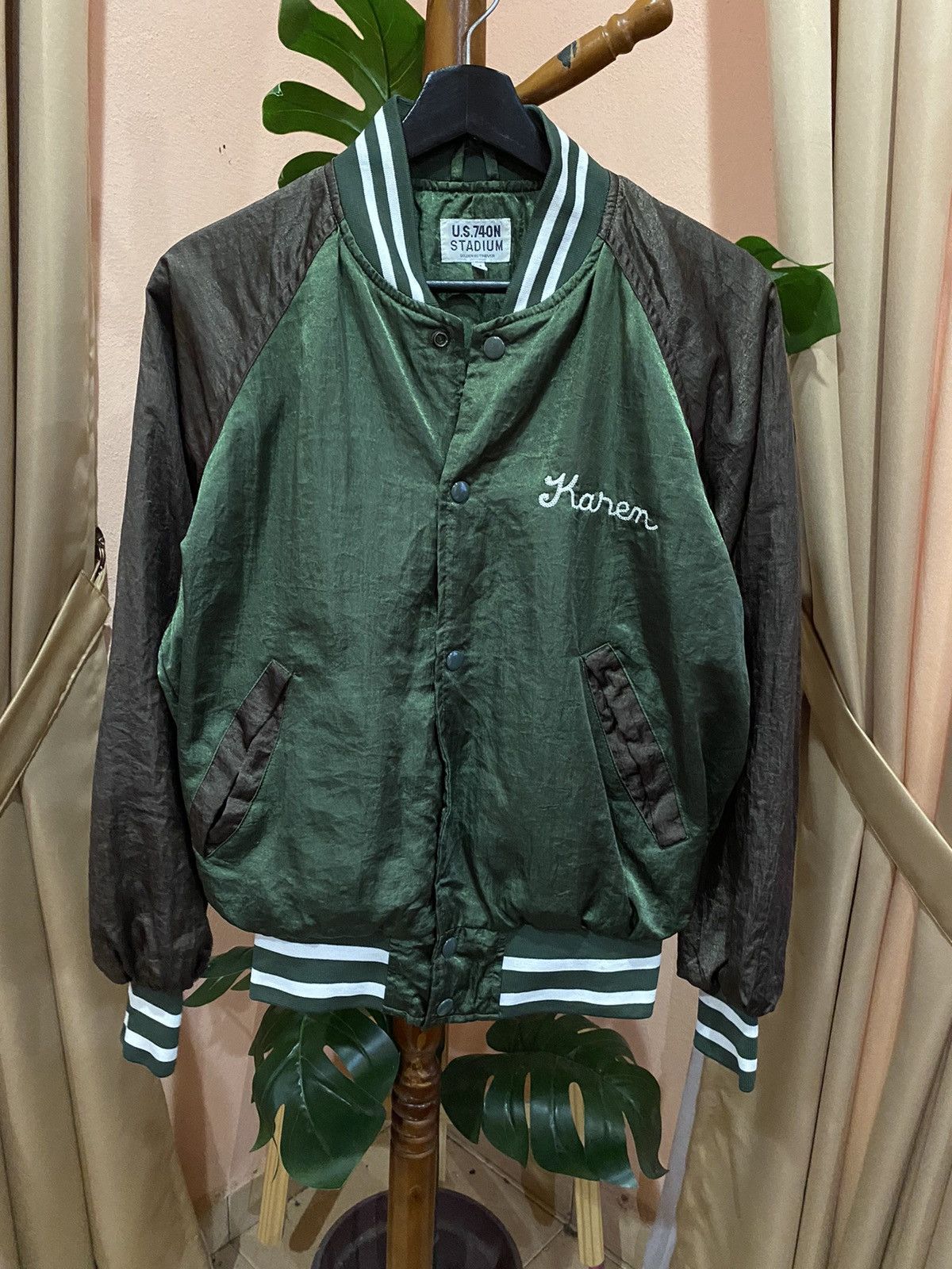 Other VINTAGE US740N STADIUM VARSITY JACKET Size US M / EU 48-50 / 2 - 9 Thumbnail