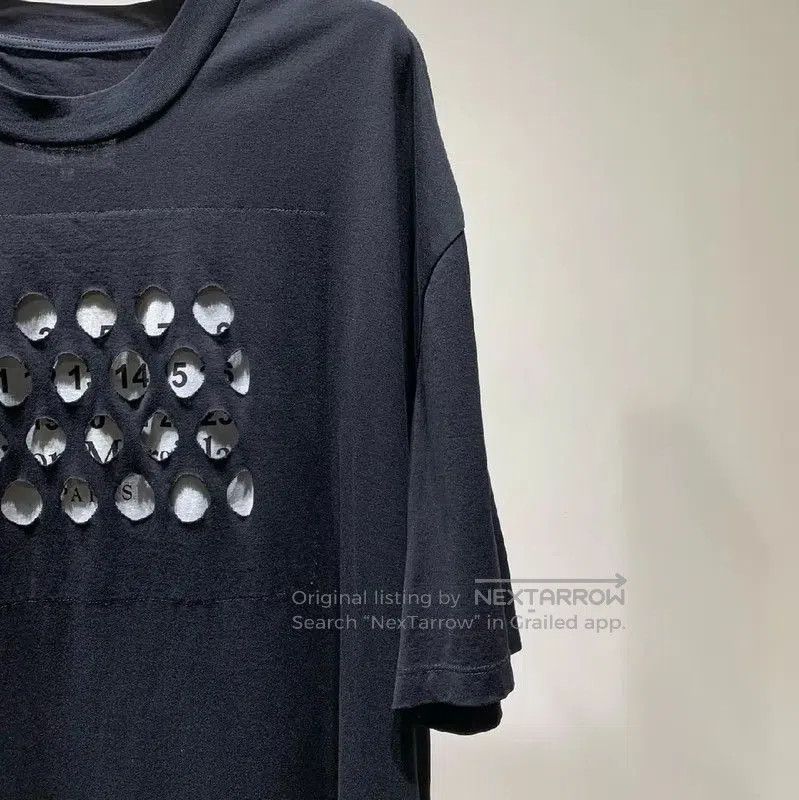 Maison Margiela Maison Margiela Black Cotton Men's T-Shirt . Size US M / EU 48-50 / 2 - 4 Thumbnail