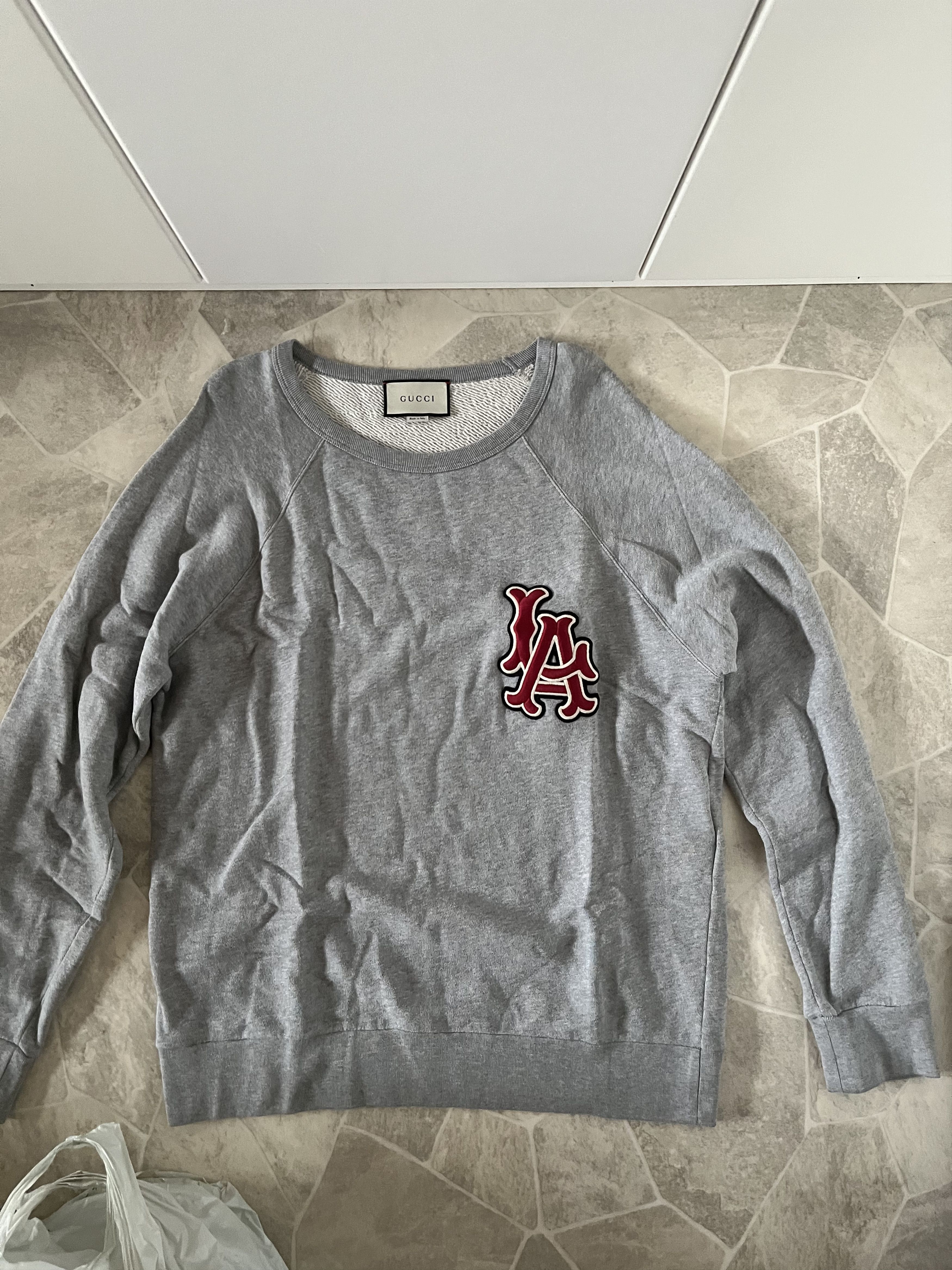 Gucci Gucci X MLB 2018 LA Angels Sweatshirt – Very Rare Size US XL / EU 56 / 4 - 1 Thumbnail