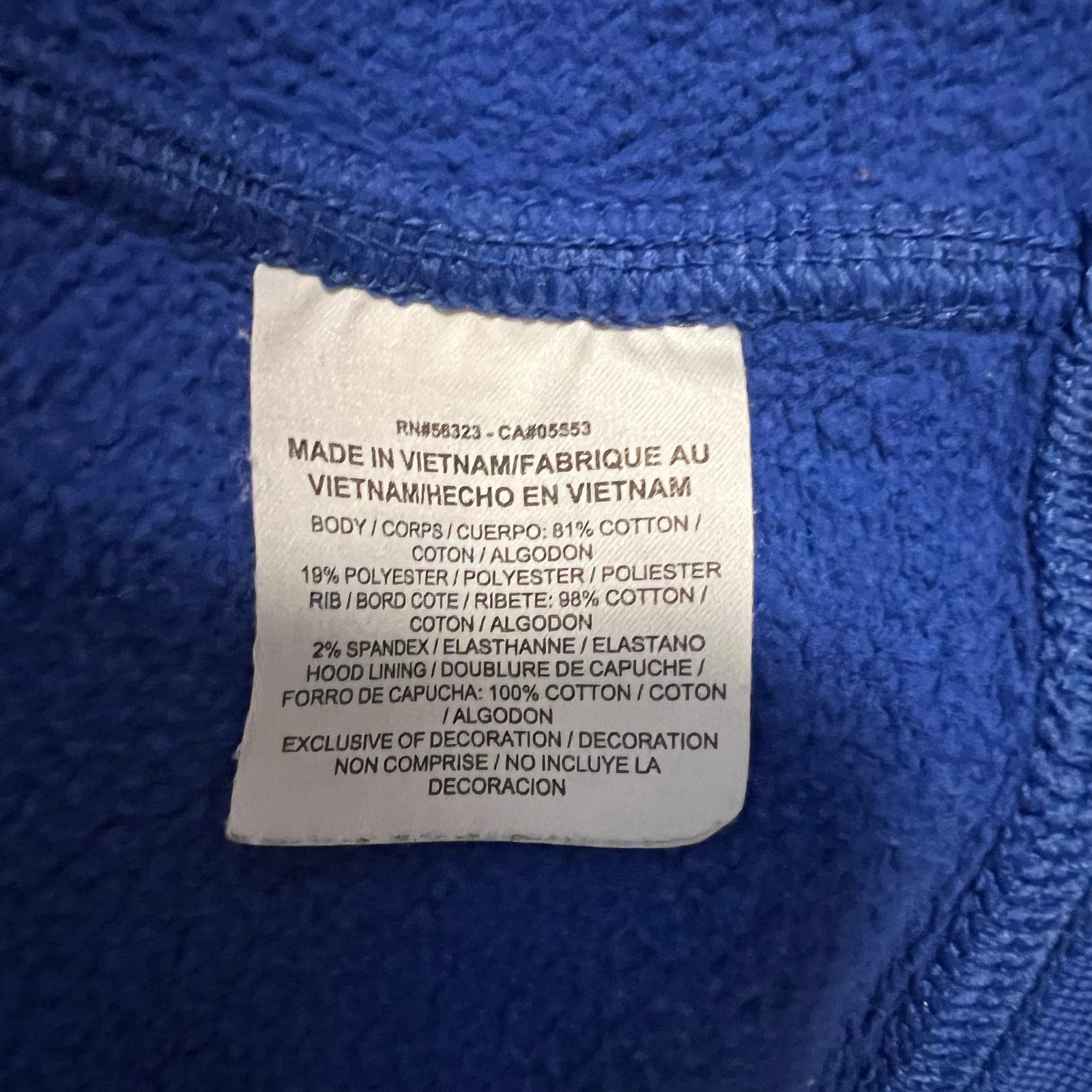 Nike Vintage Nike Center Swoosh Basketball Blue Hoodie Men’s Sz M Size US M / EU 48-50 / 2 - 6 Thumbnail