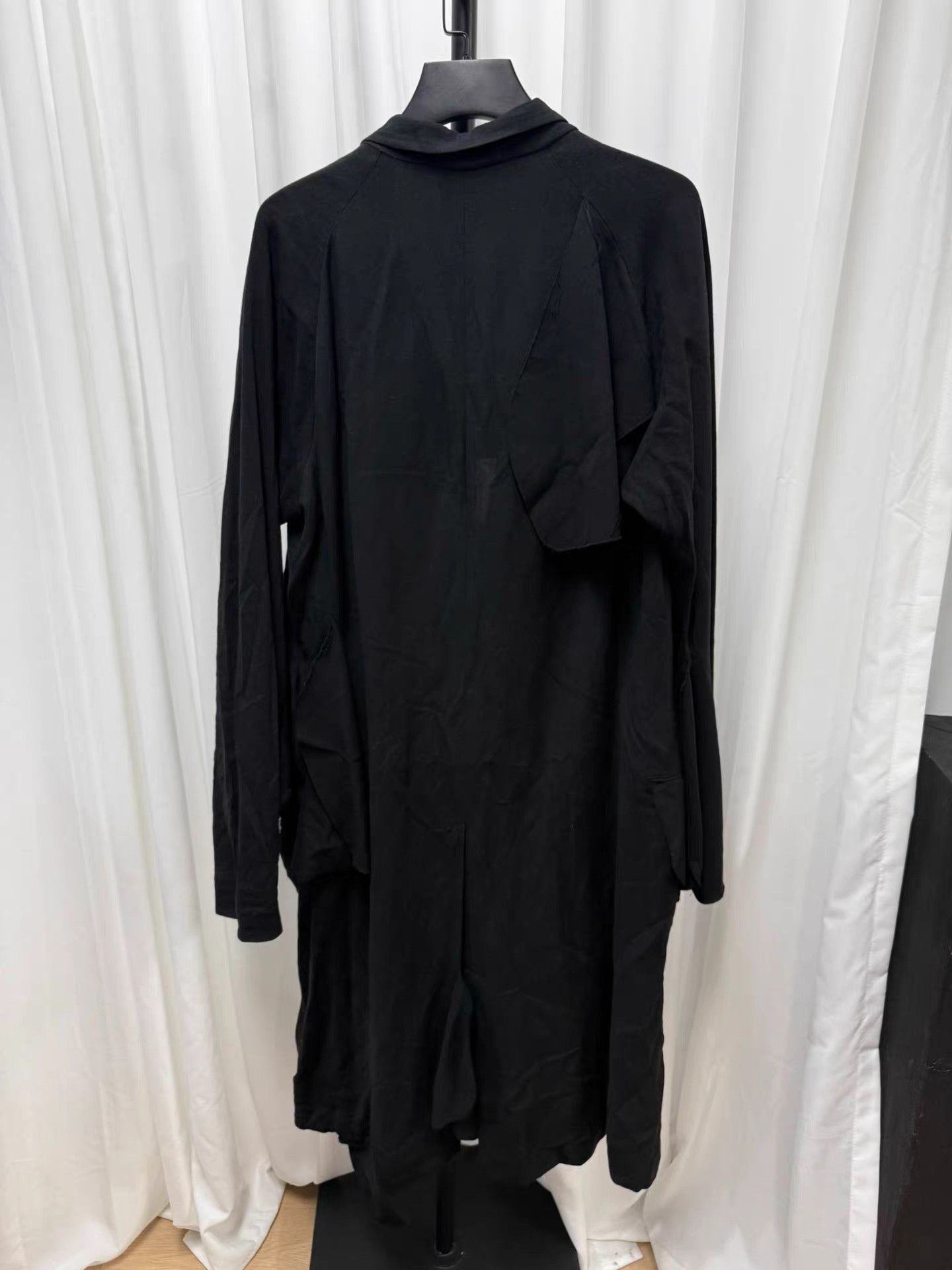 Yohji Yamamoto Yohji Yamamoto Circular Patchwork Linen Coat K20 Size US XL / EU 56 / 4 - 5 Thumbnail