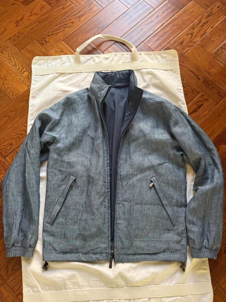 Loro Piana Loro Piana Medium Thickness Fleece Two-sided Hooded Jacket Size US S / EU 44-46 / 1 - 5 Thumbnail
