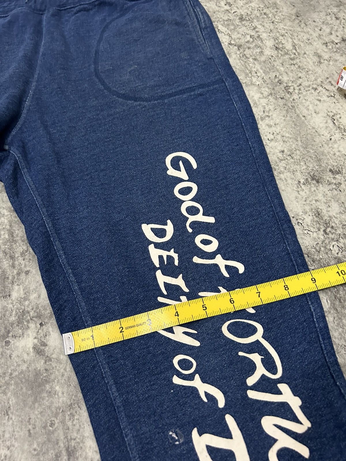 Evisu Evisu Custom Made God Of Fortune Jogger Pants Size US 32 / EU 48 - 20 Thumbnail