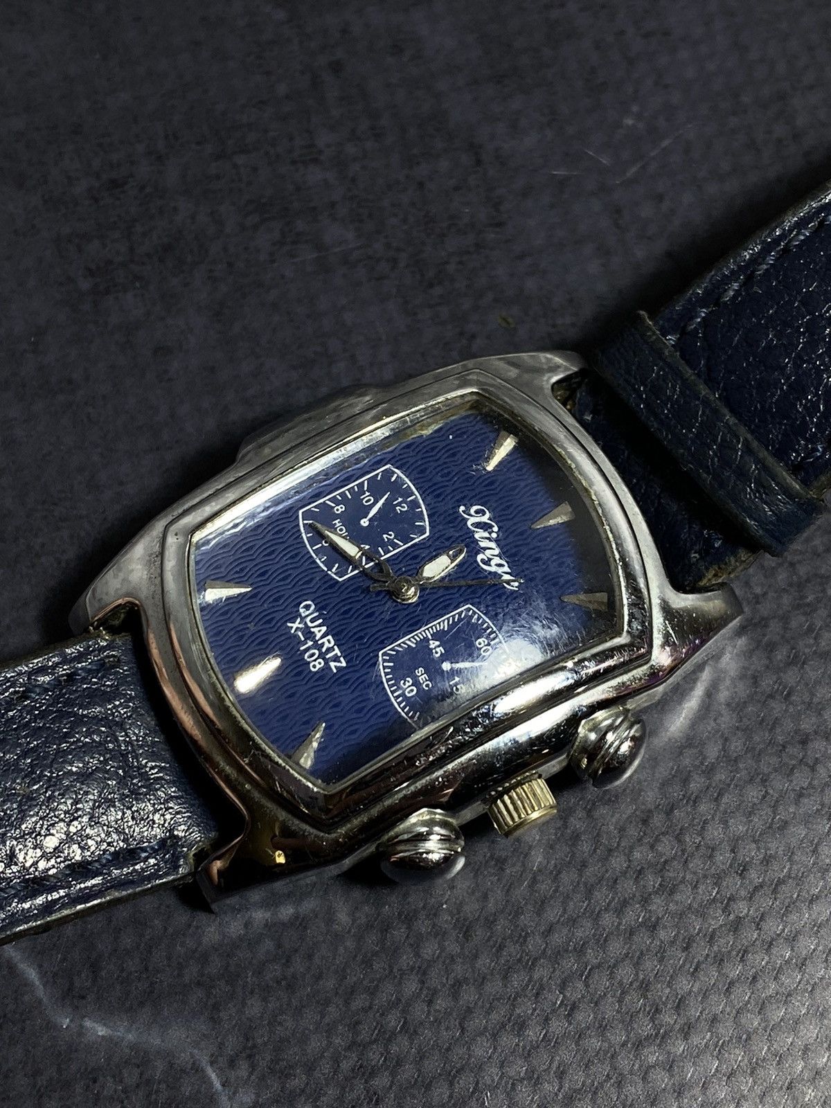 Jewelry Xinge Blue Dial Rectangle Watch – Classic & Elegant✨ Size ONE SIZE - 7 Thumbnail