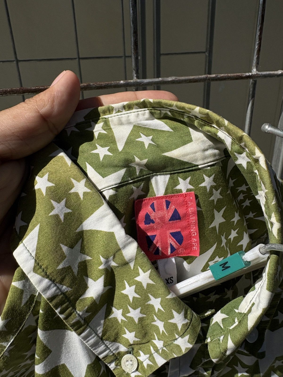 Bape A BATHING APE Star Printed Shirt Size US XS / EU 42 / 0 - 13 Thumbnail