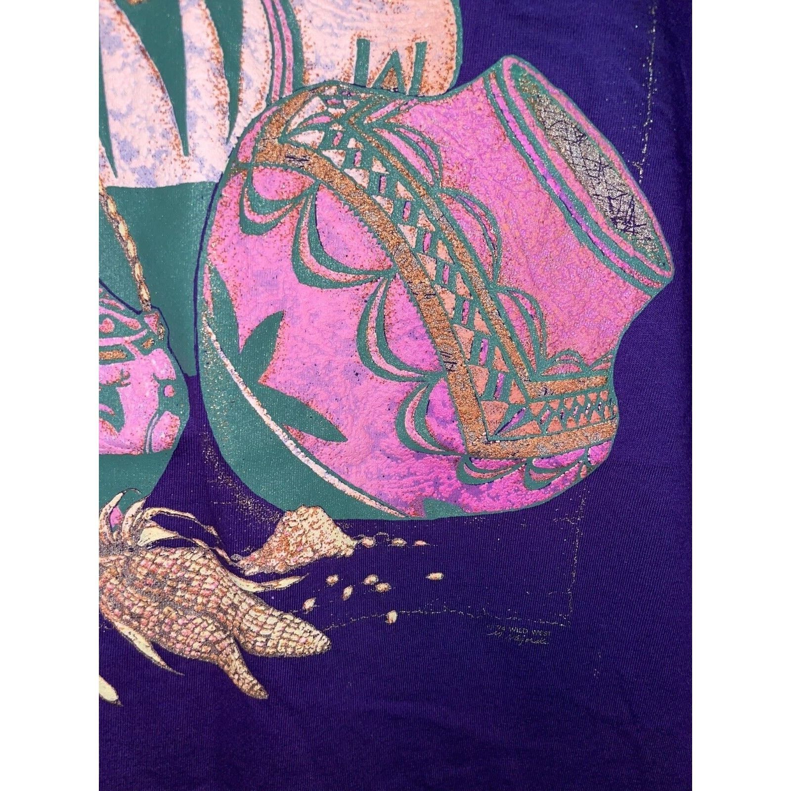 Jerzees Vintage Arizona Native Shirt Pots Shirt Tee AZ VTG 90s Large Size US L / EU 52-54 / 3 - 6 Thumbnail