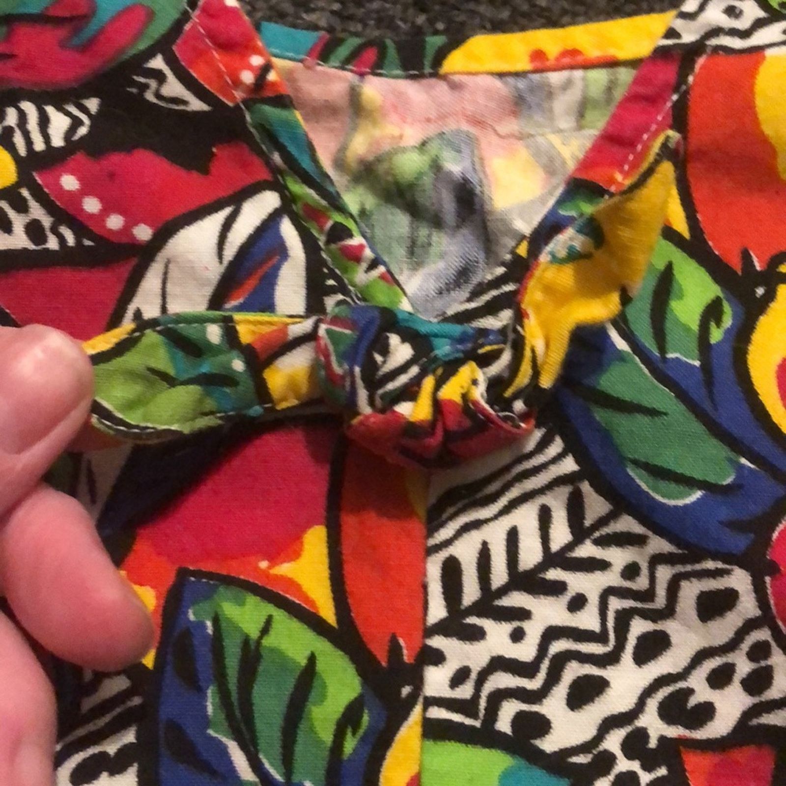 Vintage Vintage Women's Large VICTORIA brand Floral 1980's Tank Top Size L / US 10 / IT 46 - 5 Thumbnail