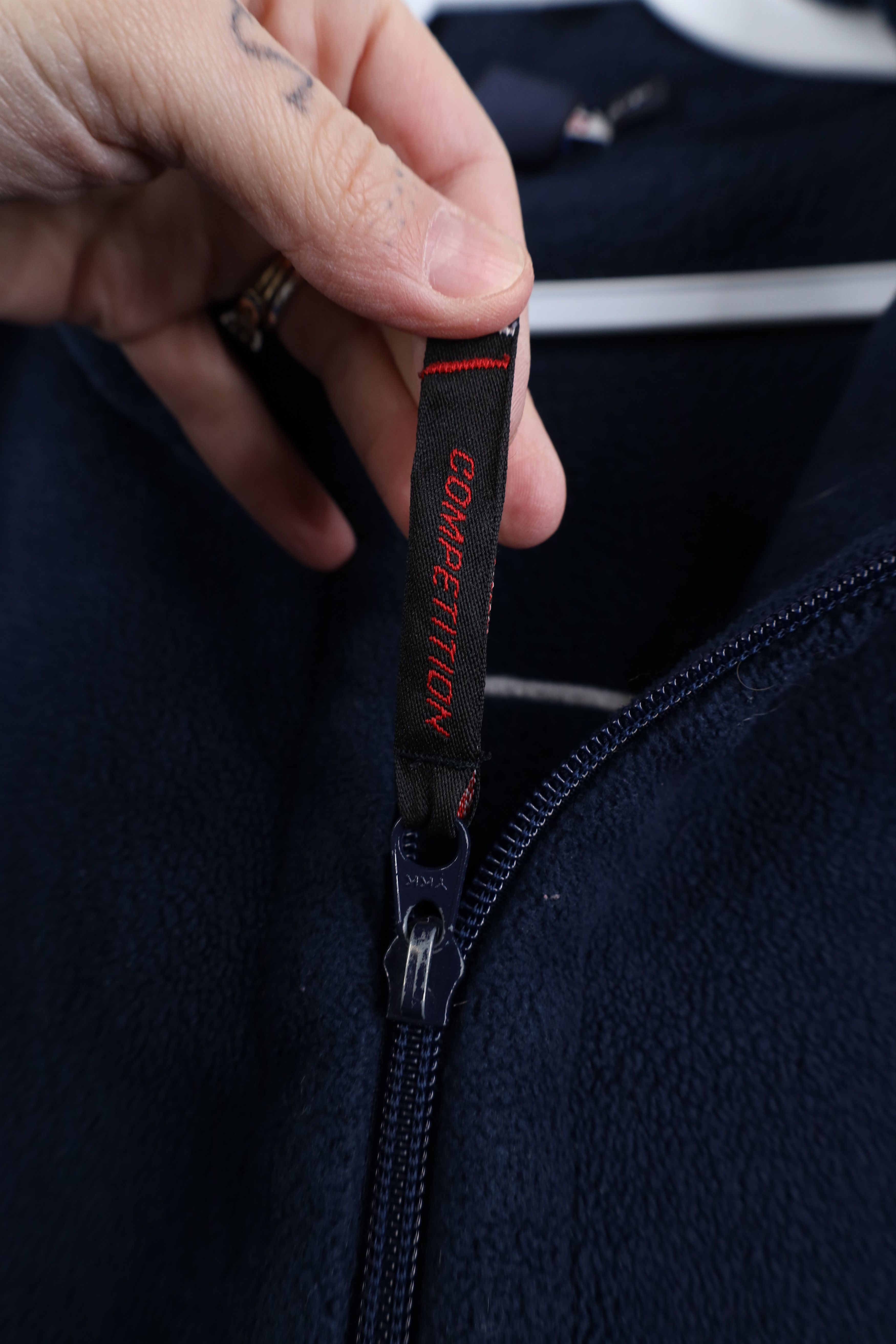 Nautica Vintage 90s Nautica Competition Half Zip Fleece Sweater Size US S / EU 44-46 / 1 - 6 Thumbnail