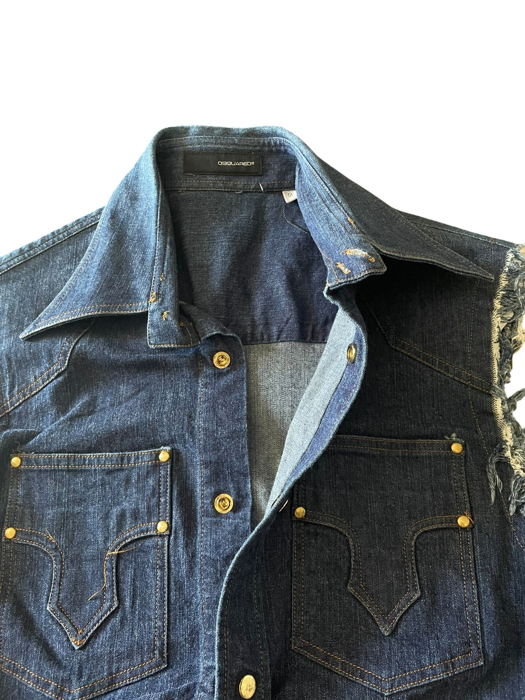 Dsquared2 Shirt denim Dsquared collection 1999 size IT 50 Size L / US 10 / IT 46 - 3 Thumbnail