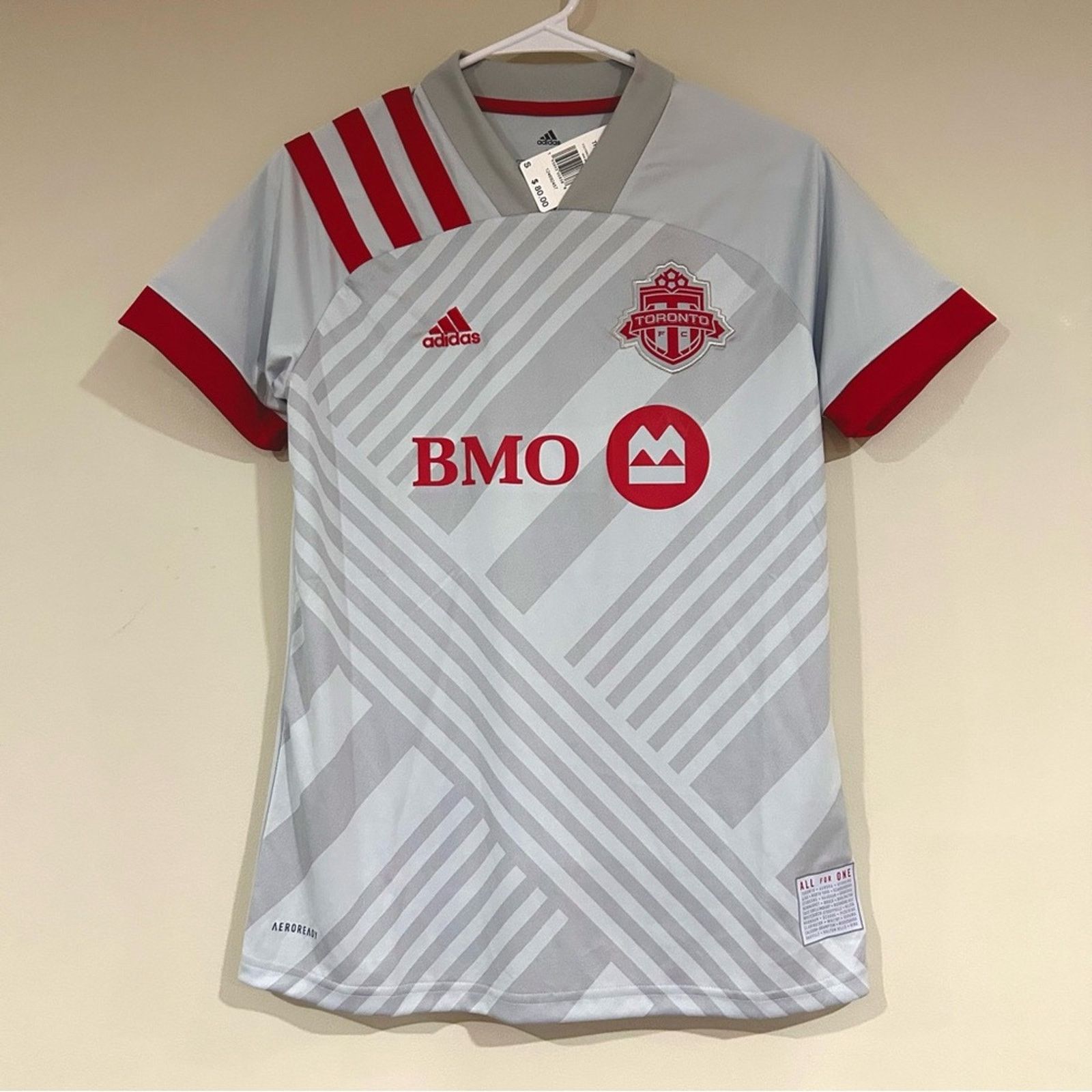 Adidas Adidas MLS Toronto FC Soccer Jersey Size S / US 4 / IT 40 - 1 Thumbnail