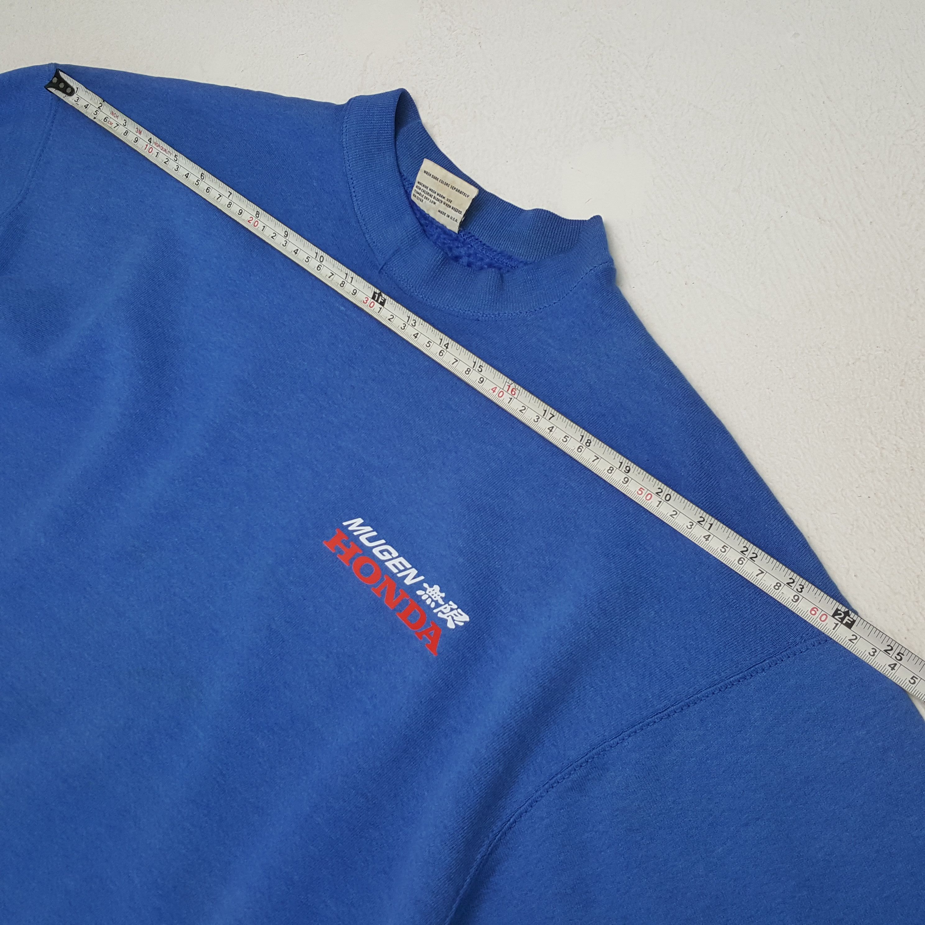 Honda × Vintage Vintage MUGEN HONDA Japanese Racing Custom Sweatshirt Size US L / EU 52-54 / 3 - 6 Thumbnail