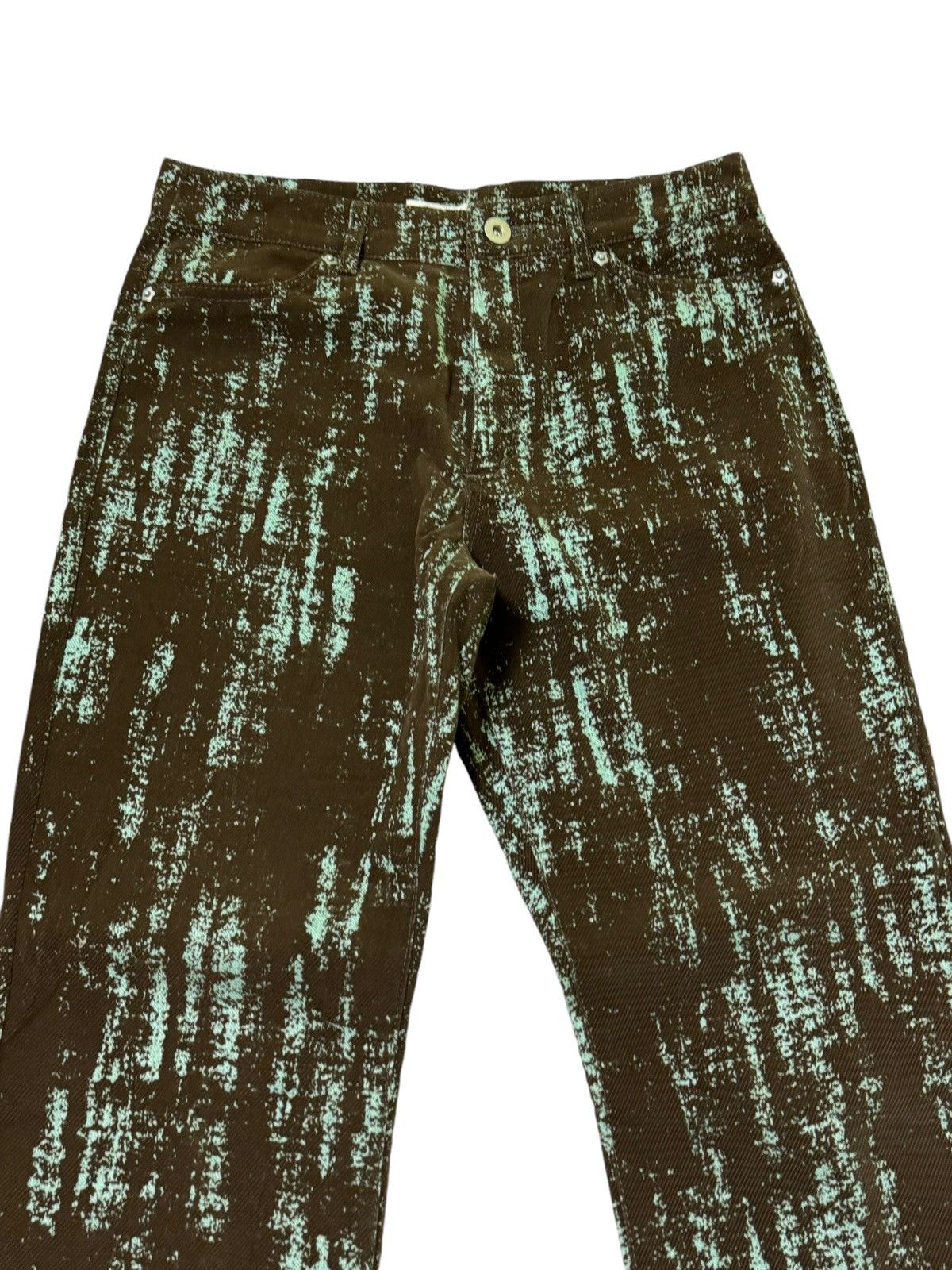 Hysteric Glamour × Japanese Brand LETITIA VELVET MATRIX INSPIRED RARE PANTS Size US 27 - 3 Thumbnail