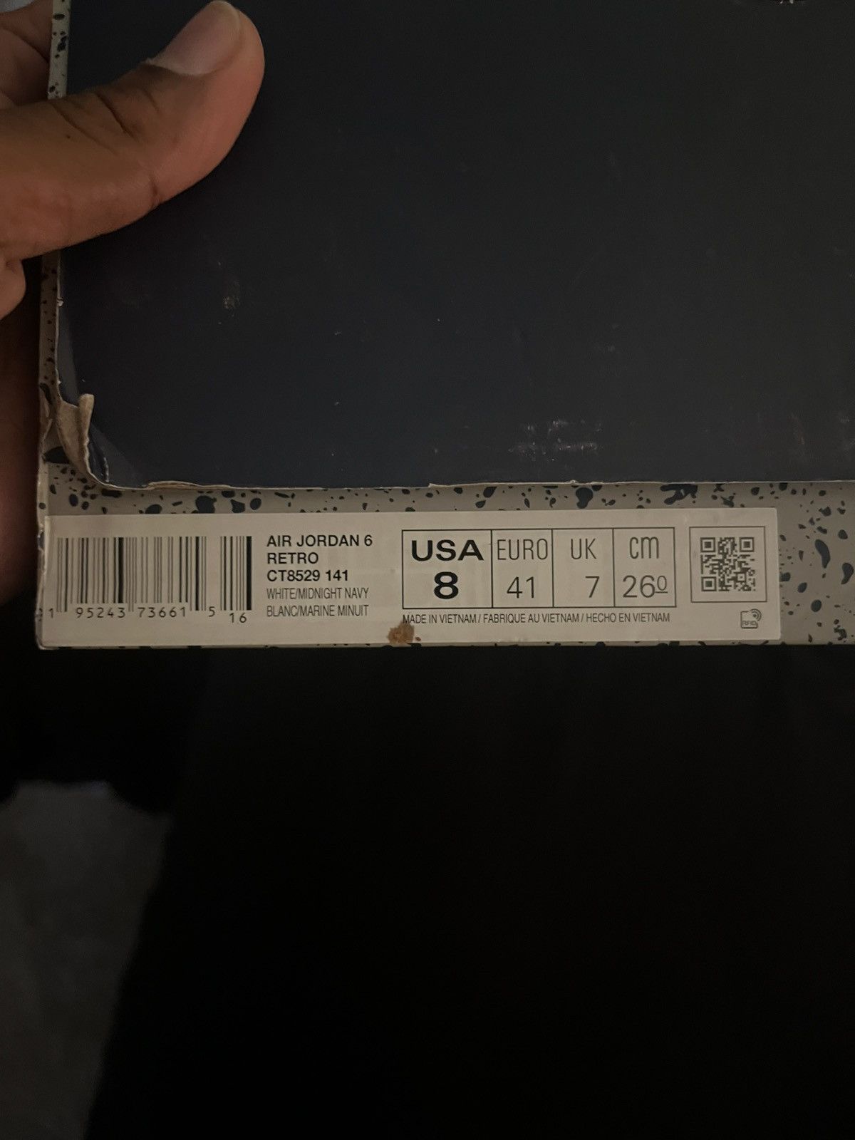 Jordan Brand × Nike Jordan 6 Navy Size US 8 / EU 41 - 5 Thumbnail
