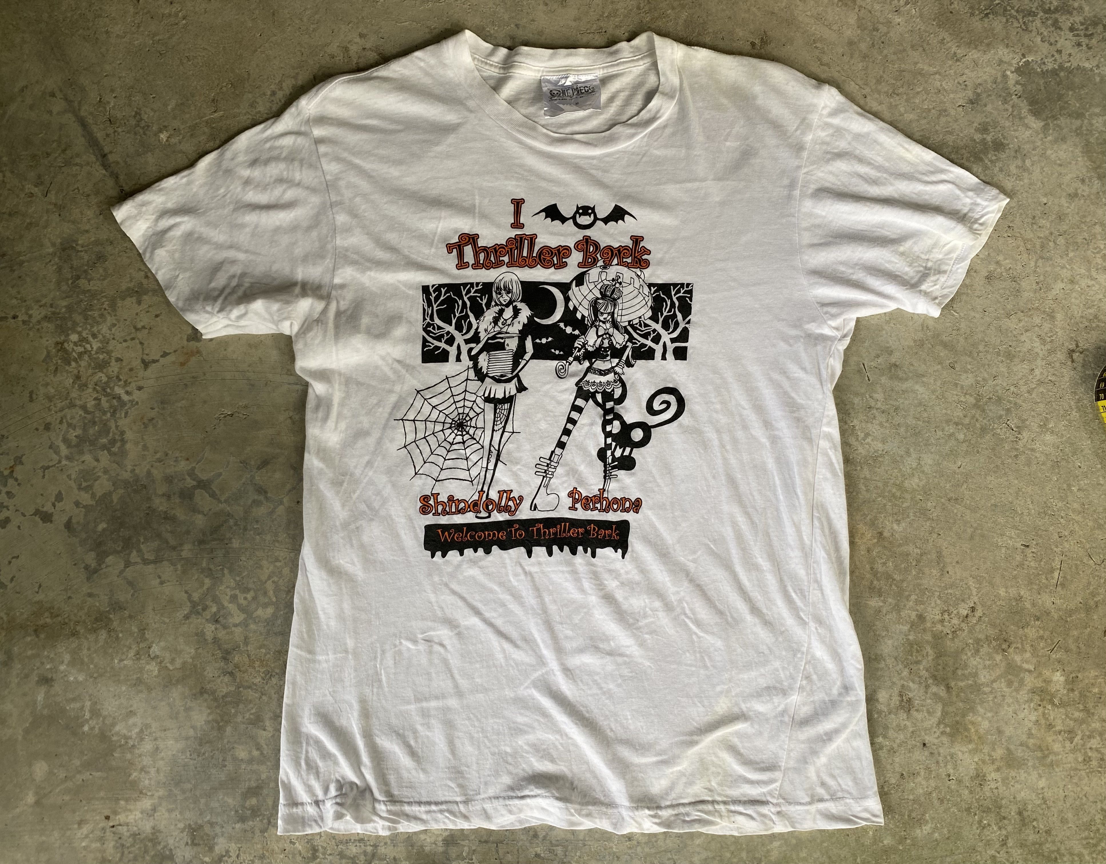 Anime × Japanese Brand × Vintage Vintage Rare 90’s One Piece Thriller Bark Tshirt Size US M / EU 48-50 / 2 - 4 Thumbnail