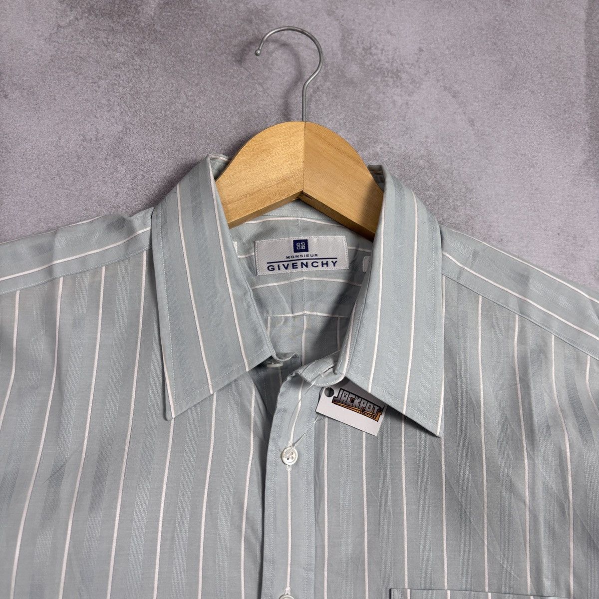 Givenchy Vintage Givenchy Shirt Size US XL / EU 56 / 4 - 4 Thumbnail