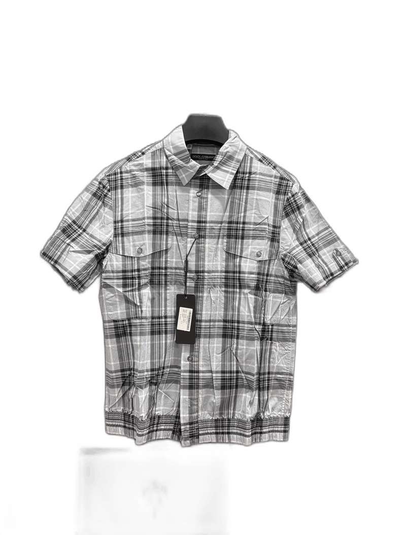 Dolce & Gabbana Casual Short Sleeve Shirt from Dolce & Gabbana Size US M / EU 48-50 / 2 - 1 Thumbnail