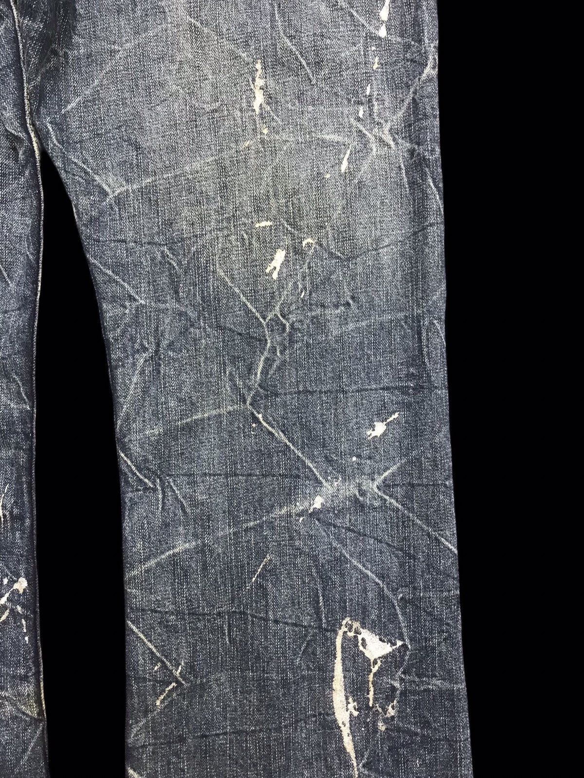 Seditionaries 💥FLARE💥VERY RARE UNBRND PAINT SPLASH DISTRESSED DENIM F307 Size US 34 / EU 50 - 15 Thumbnail