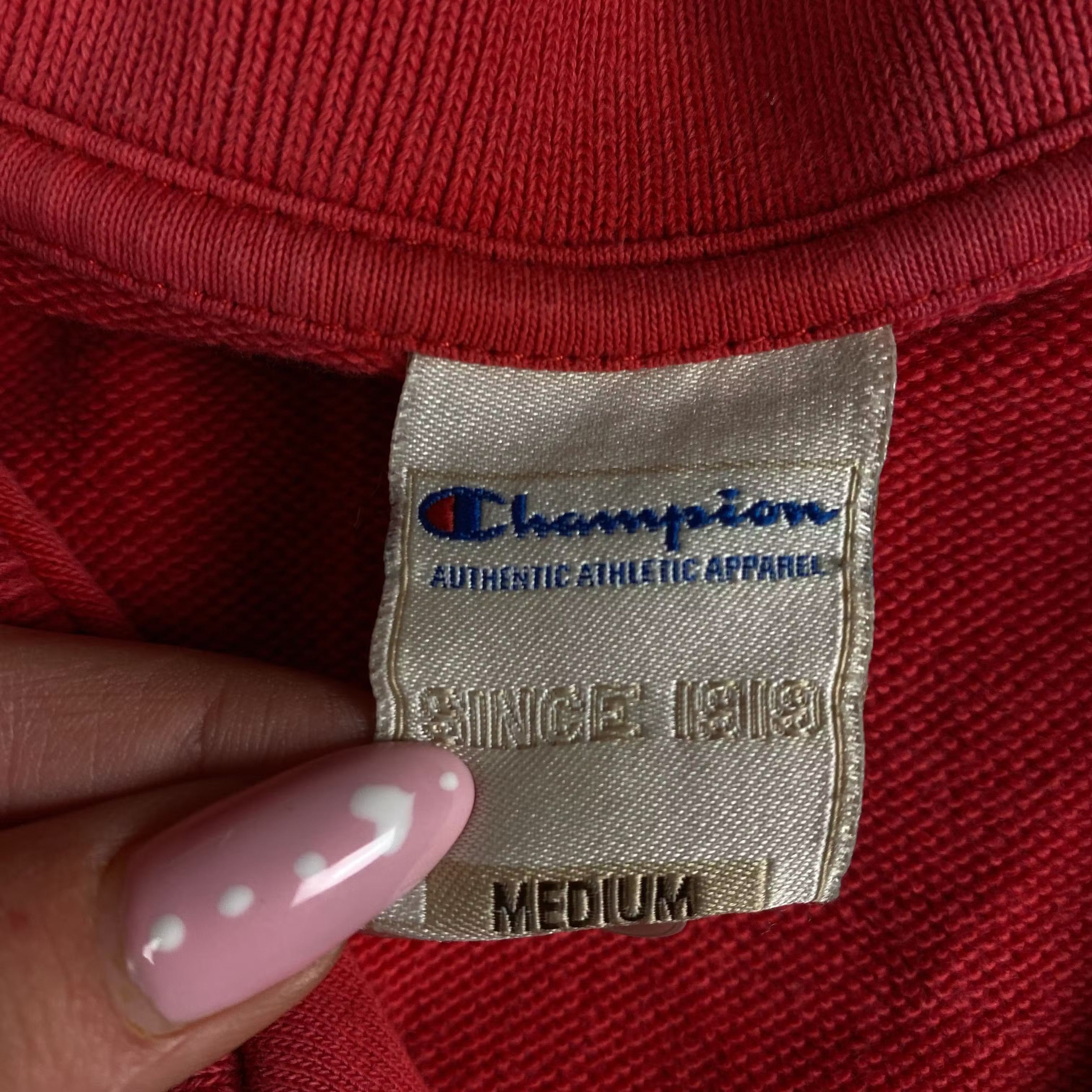 Champion × Vintage Mens Bomber Sweatshirt Champion Full Zip Vintage Size M Size US M / EU 48-50 / 2 - 5 Thumbnail