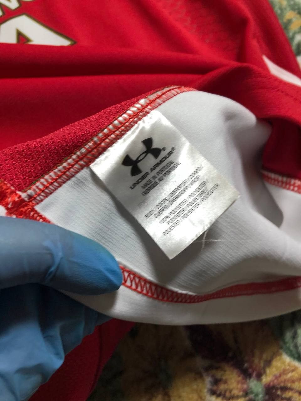 Under Armour Wales National Rugby Team WRU Under Armour Shirt Size US L / EU 52-54 / 3 - 3 Thumbnail