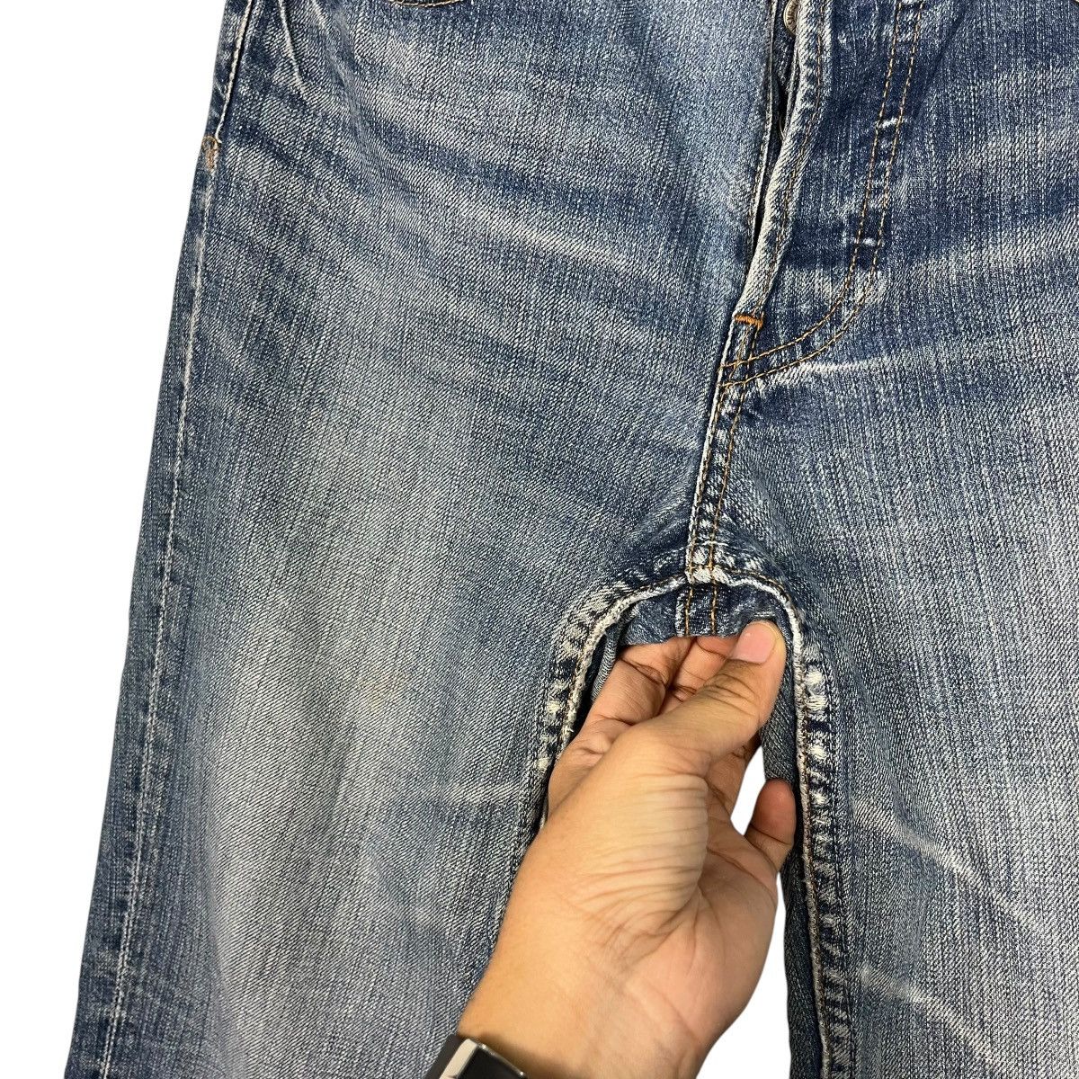 Levi's Vintage Y2k Levis 501 Denim Jeans Size 30" / US 8 / IT 44 - 13 Thumbnail