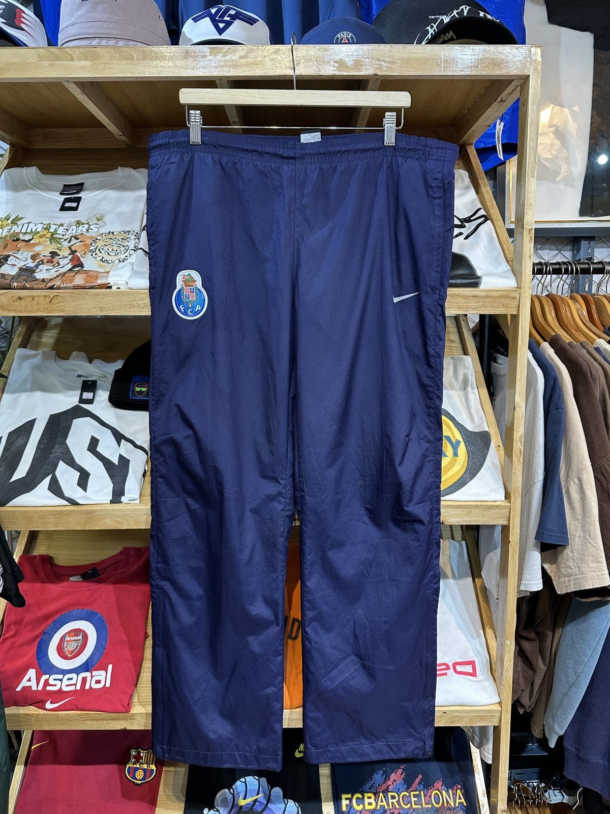 Nike Vintage FC Porto 00's Training Track Pants Size US 36 / EU 52 - 1 Thumbnail