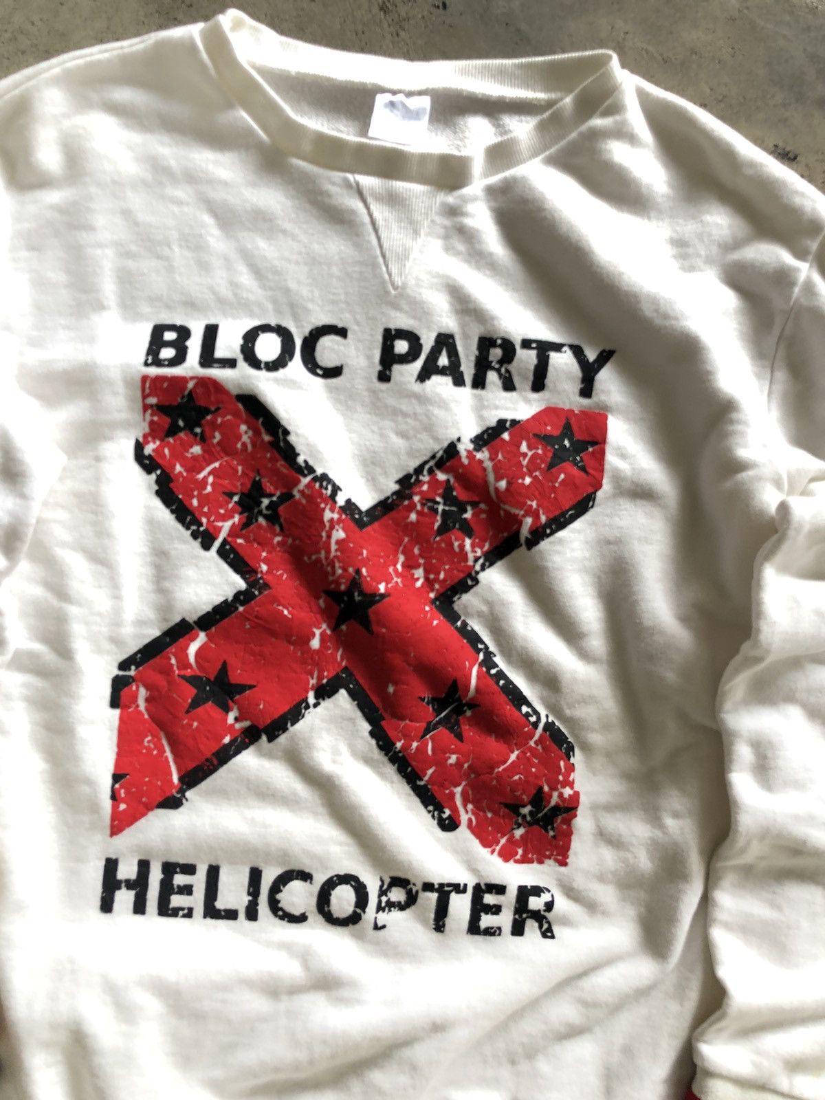Band Tees × Vintage BLOC PARTY HELICOPTER SWEASHIRT Size US XXL / EU 58 / 5 - 4 Thumbnail