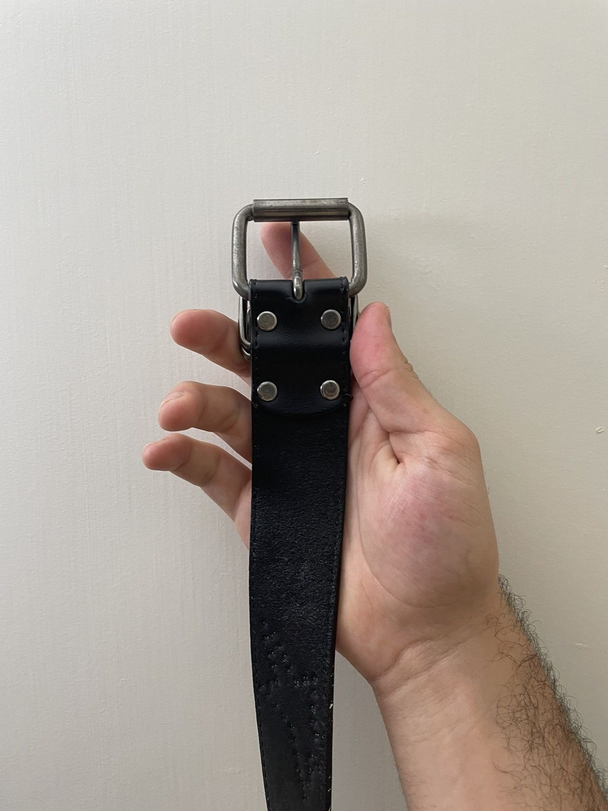 Vintage star leather belt ⭐️
