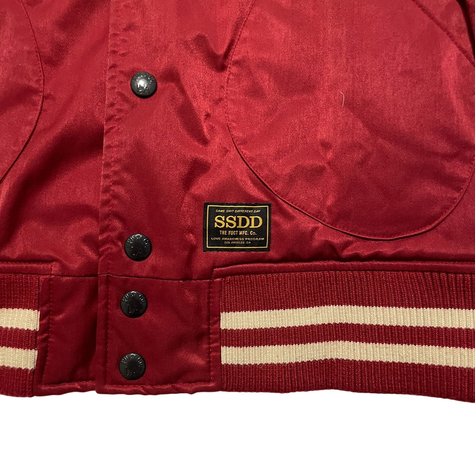 FUCT VTG Y2K 00's Fuct SSDD 2013 F/W Collection Bomber Jacket S Size US S / EU 44-46 / 1 - 3 Thumbnail