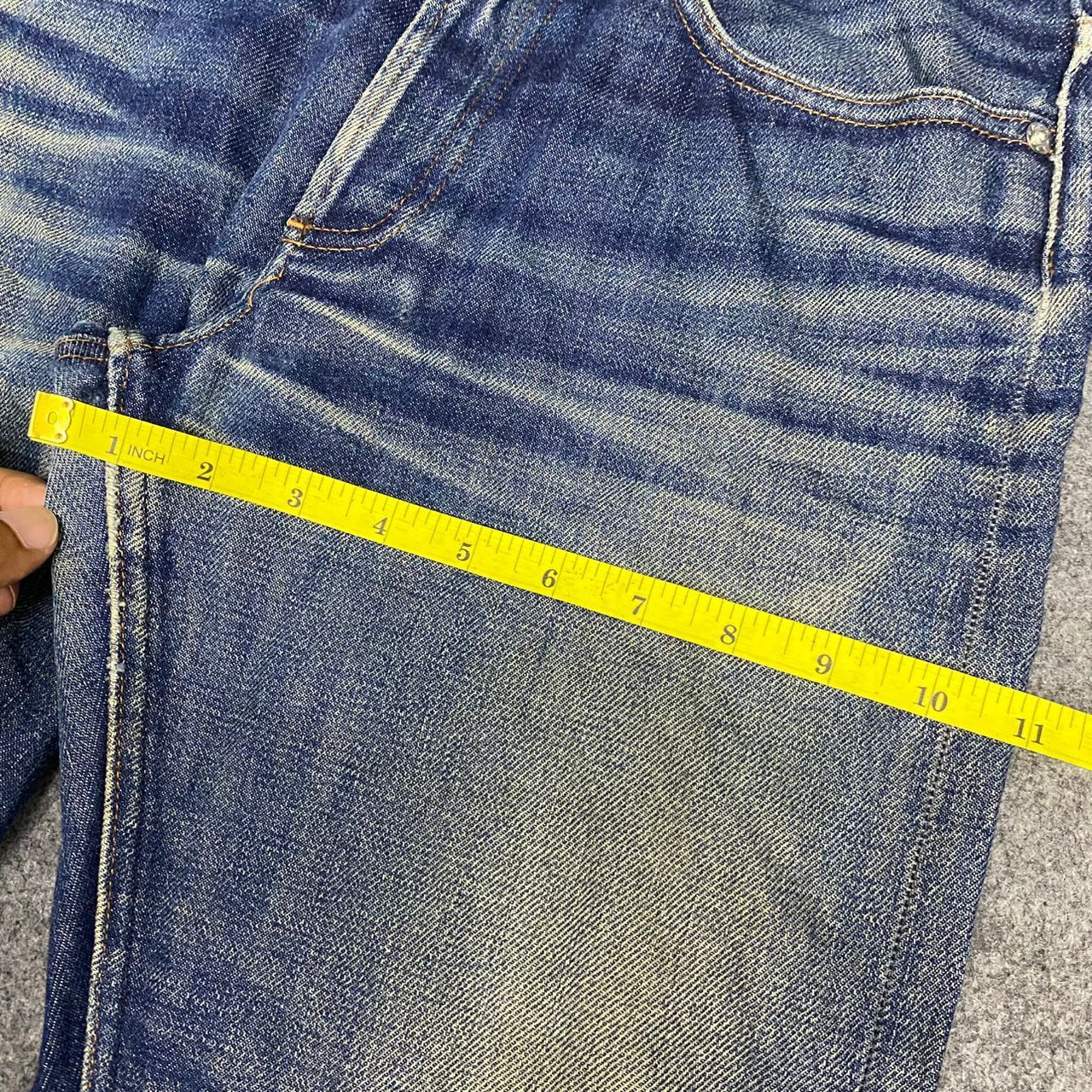 A.P.C. 💥Best Offer💥Vintage APC Selvegde Redline Distressed Denim Size US 31 - 5 Thumbnail