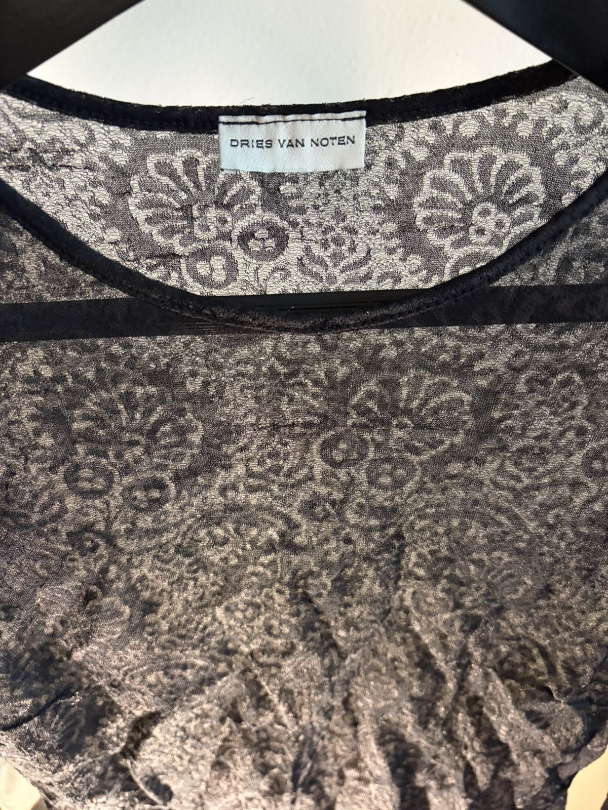 Dries Van Noten LACE DRIES VAN NOTEN SHIRT Size M / US 6-8 / IT 42-44 - 2 Thumbnail