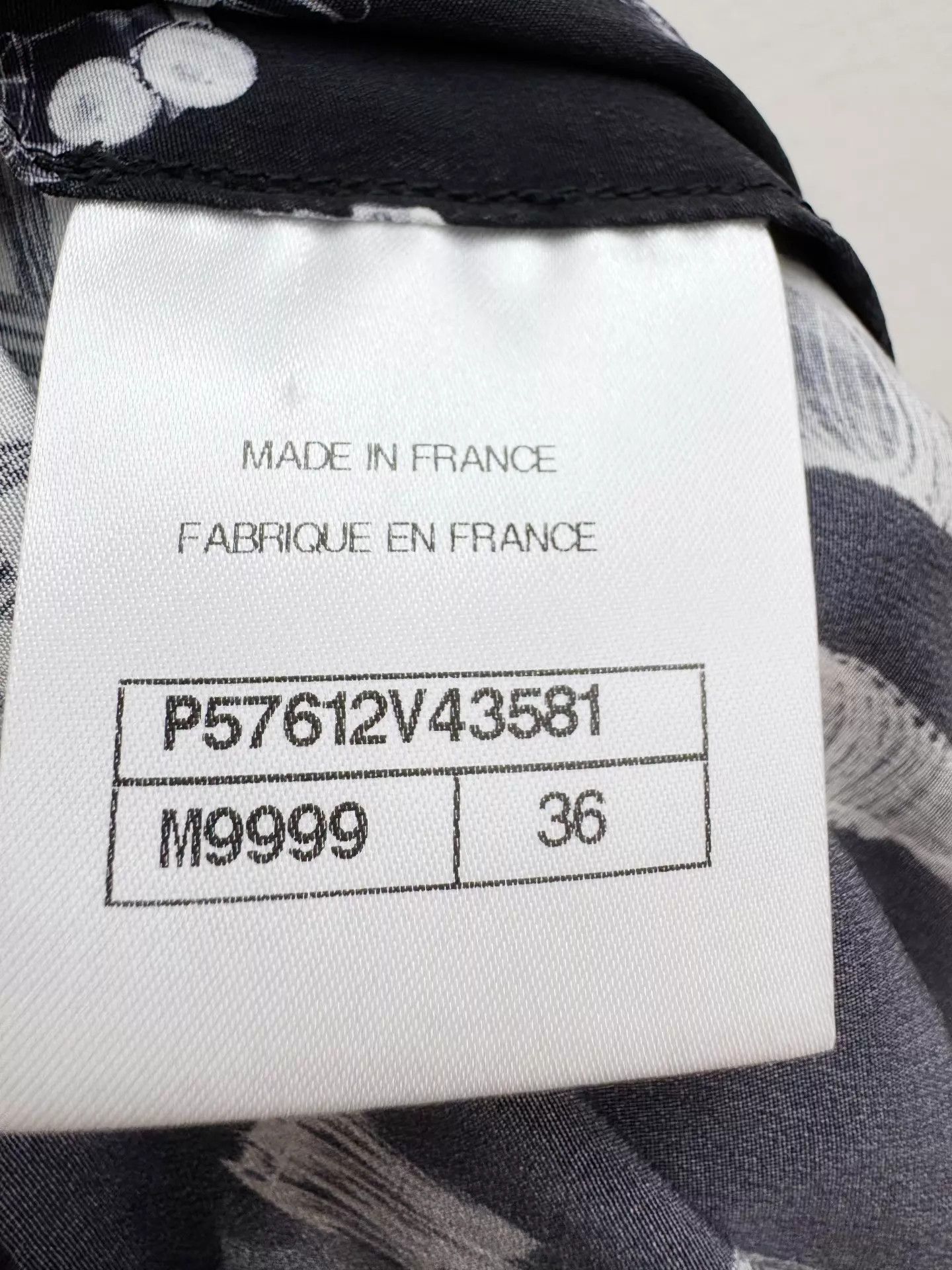 Chanel Chanel Spaceman Silk Print Cuffed Pants 36 Size 26" / US 2 / IT 38 - 4 Thumbnail