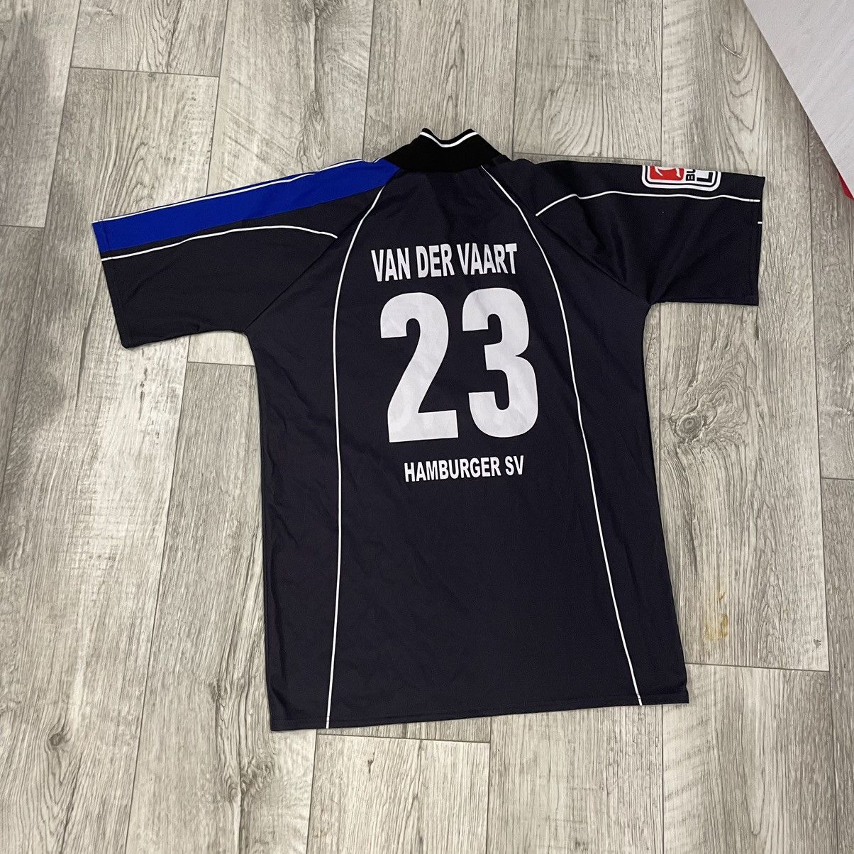 Vintage 90s Vintage Hamburger SC 1998/99 ADIG VAN DER VAART Jersey Size US S / EU 44-46 / 1 - 2 Thumbnail