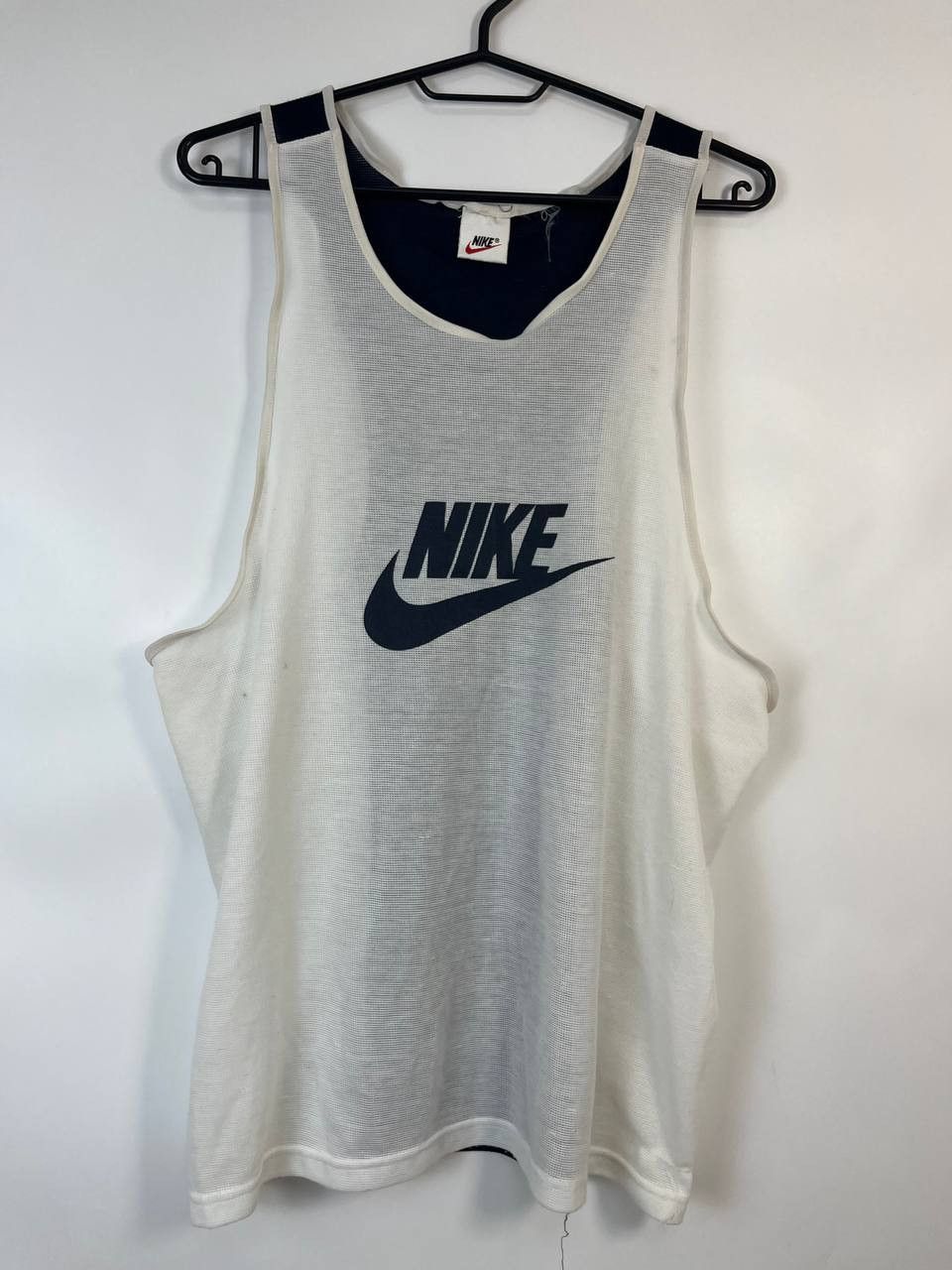 Nike VINTAGE NIKE BIG SWOOSH MESH TRAINING VEST JERSEY SIZE M Size US M / EU 48-50 / 2 - 1 Thumbnail