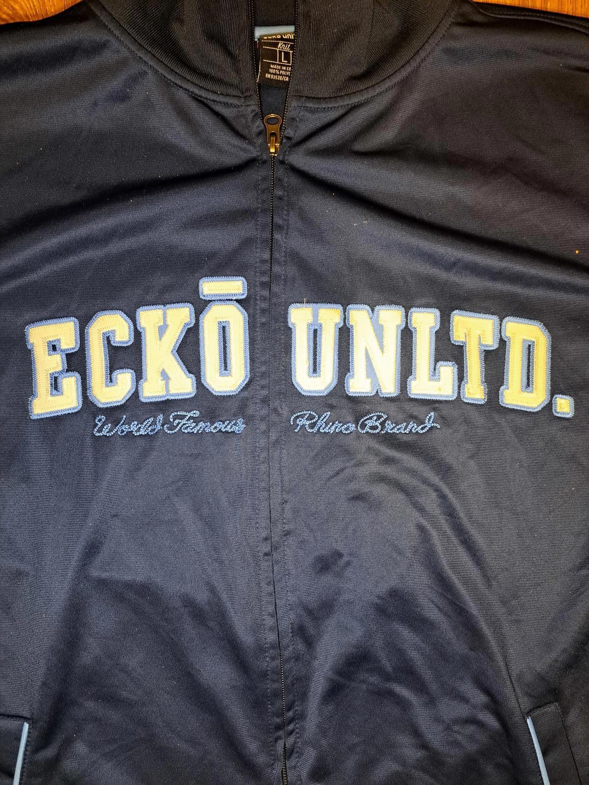 Ecko Unltd. Ecko Unltd Jacket Mens Large Blue Full Zip Size US L / EU 52-54 / 3 - 3 Thumbnail