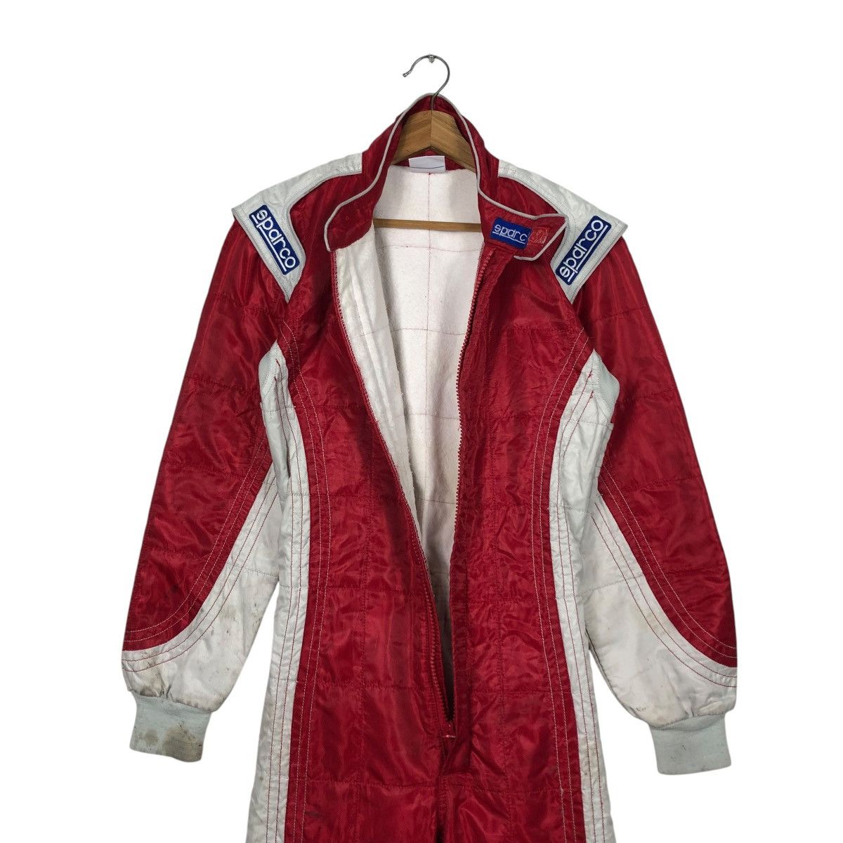 Sports Specialties 🔥VINTAGE SPARCO COVERALL RACING BIG LOGO SPELL OUT Size US 30 / EU 46 - 17 Thumbnail