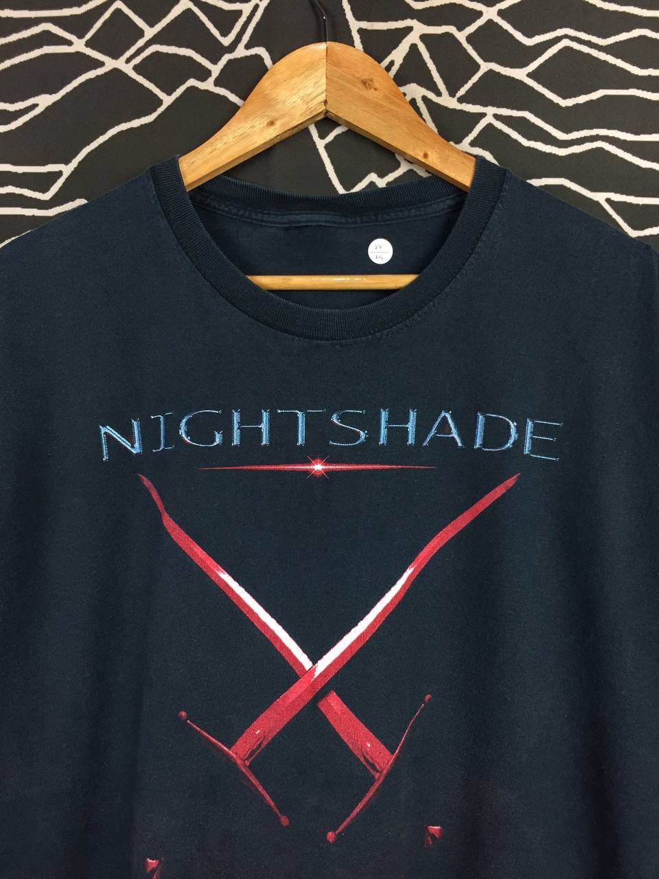 Band Tees Nightshade Forever True Dark Aesthetic Metal Band Tee Size US XL / EU 56 / 4 - 3 Thumbnail