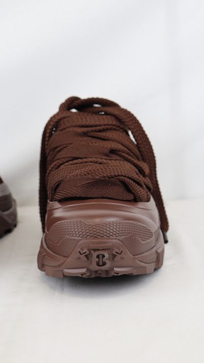 Burberry o1rshd1 Low Top Sneaker on Rubber Sole in Deep Earth Size US 12 / EU 45 - 11 Thumbnail