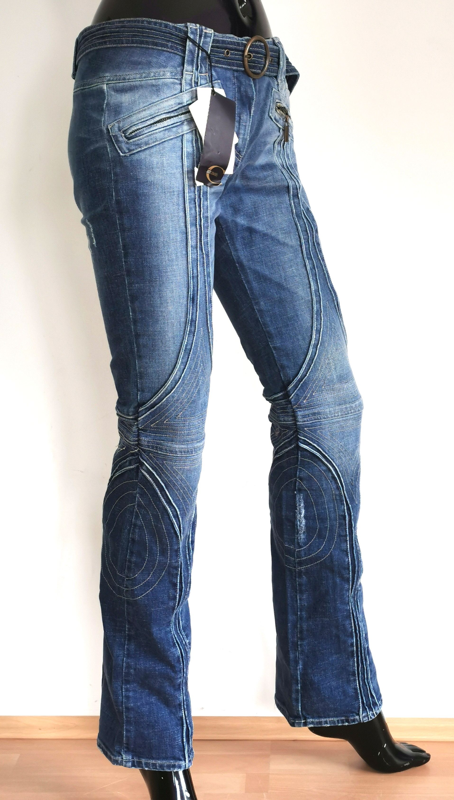 Just Cavalli Vintage JUST CAVALLI Italy Jeans size 44 NWT Size 30" / US 8 / IT 44 - 2 Thumbnail