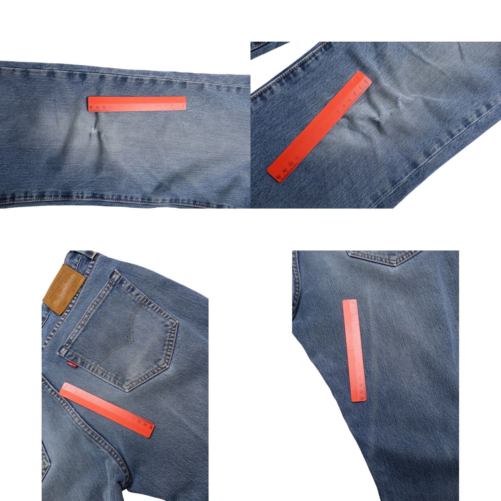 Levi's LEVI'S 511 Premium Big E Jeans Men's Slim Zip Fly High Rise W36/L34 Blue Size US 36 / EU 52 - 9 Thumbnail
