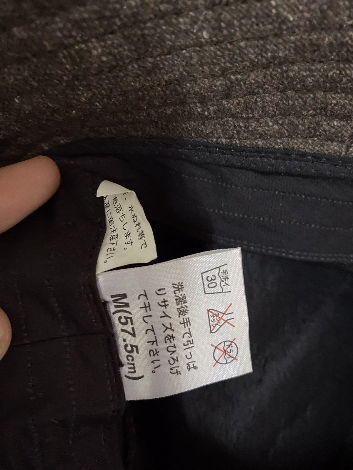 Japanese Brand × Vintage Japanese Brand Plain Bucket Hat Size ONE SIZE - 5 Thumbnail