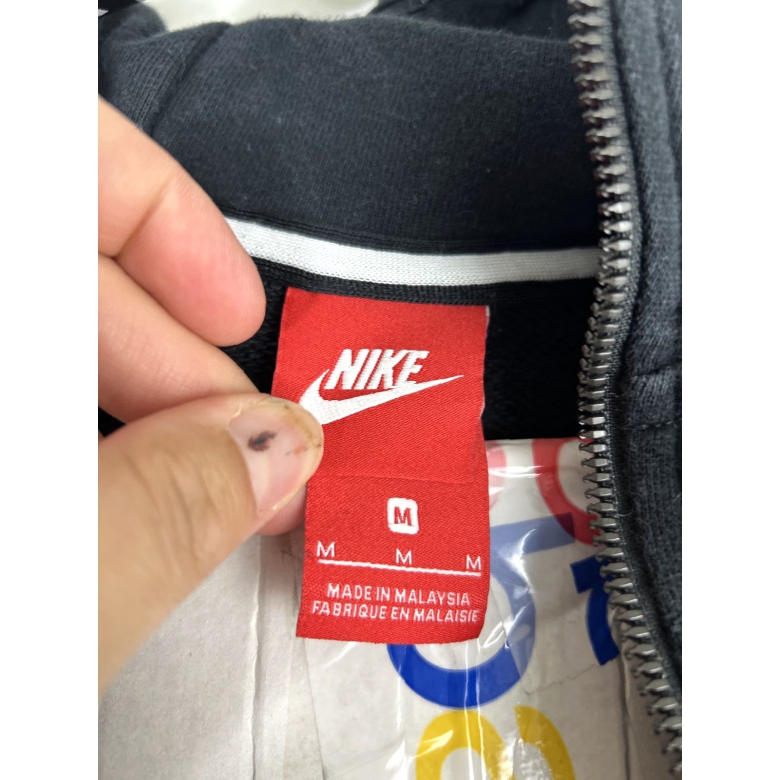 Nike Nike Modern Half Zip Hoodie Sweatshirt Pullover Black 805132-010 Mens Size M Size US XXL / EU 58 / 5 - 7 Thumbnail