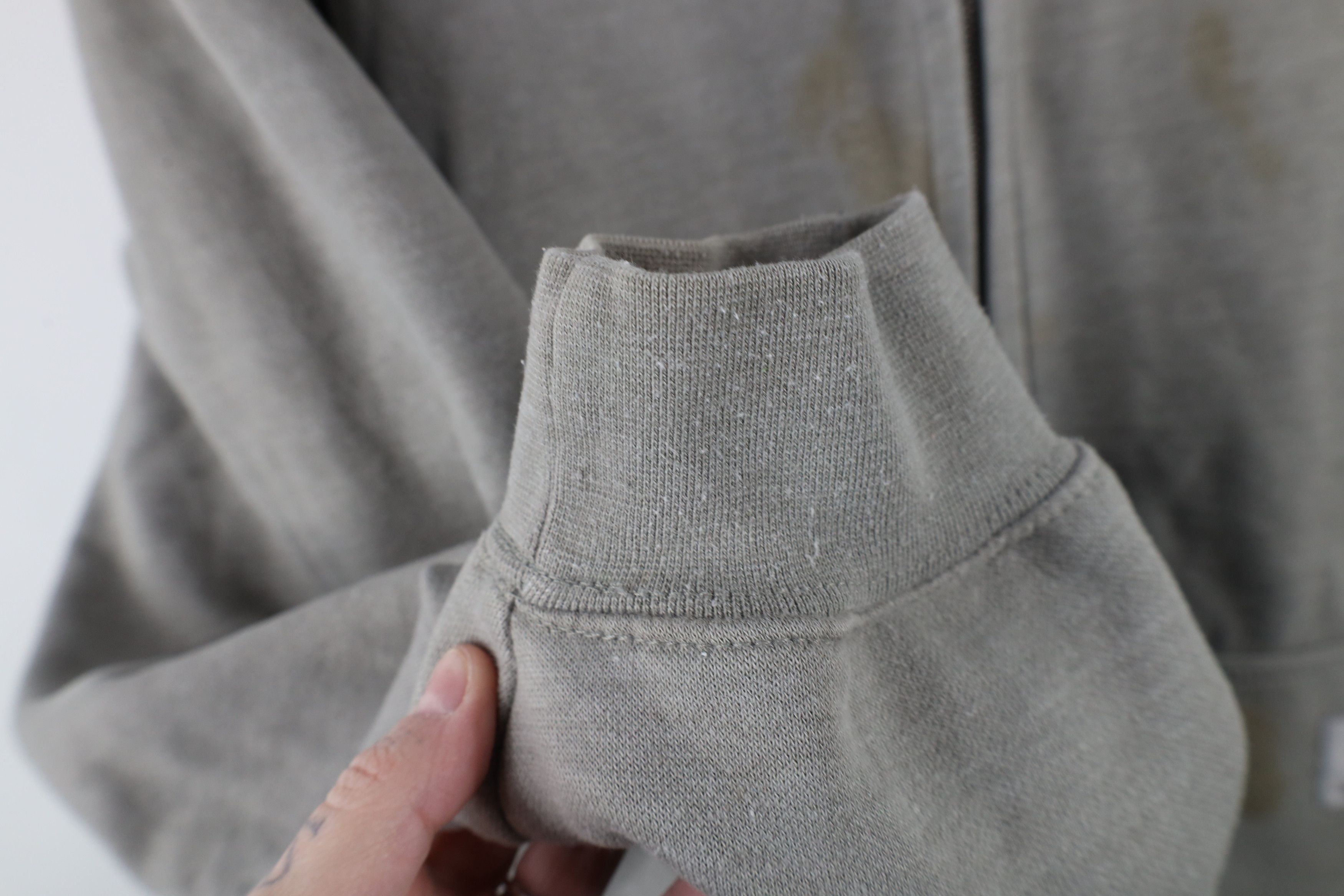 Carhartt × Vintage Vintage Carhartt Heavy Deep Pile Fleece Lined Hoodie Jacket Size US XXL / EU 58 / 5 - 8 Thumbnail
